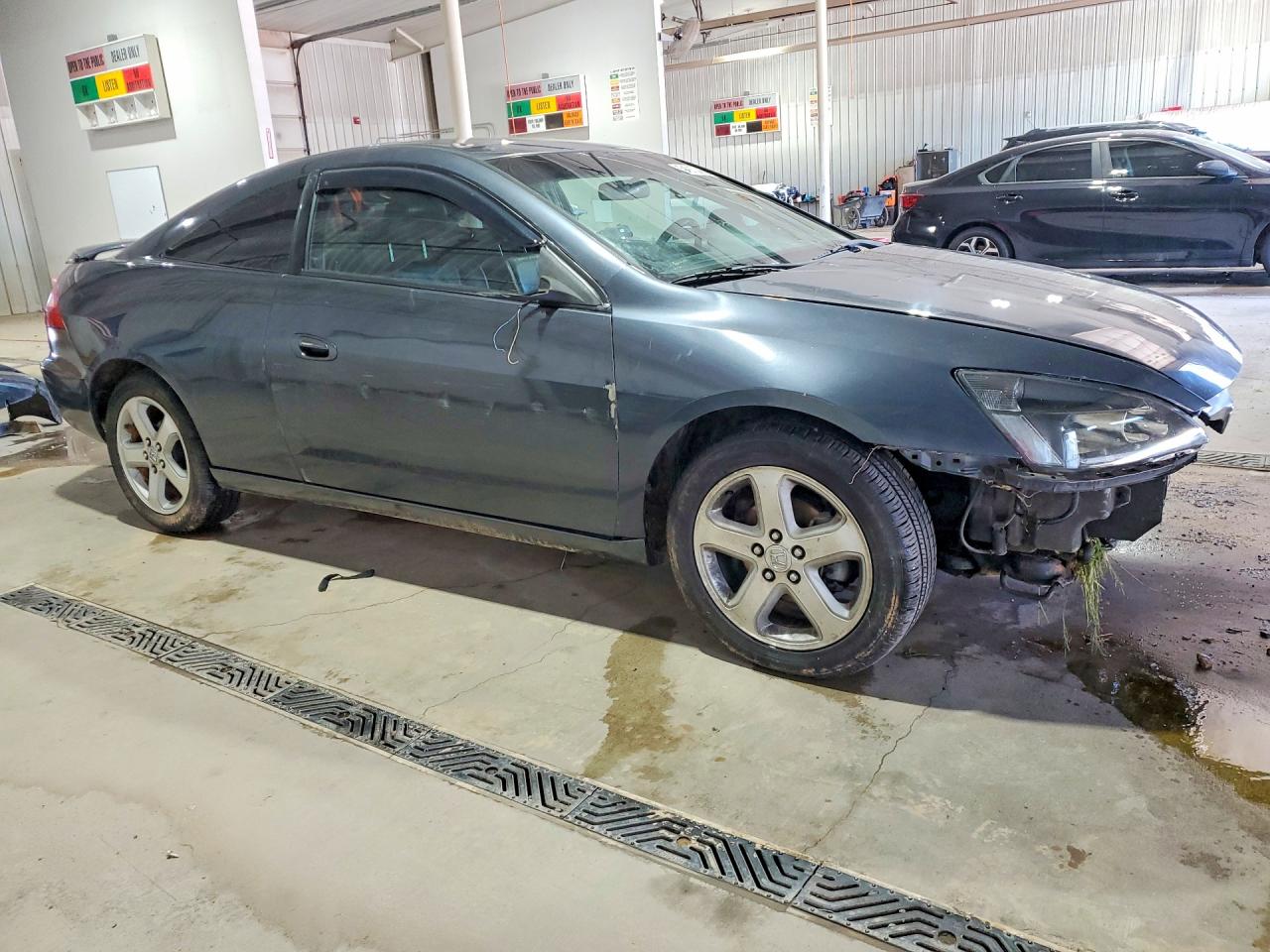 2005 Honda Accord Ex Gray vin: 1HGCM82625A008895