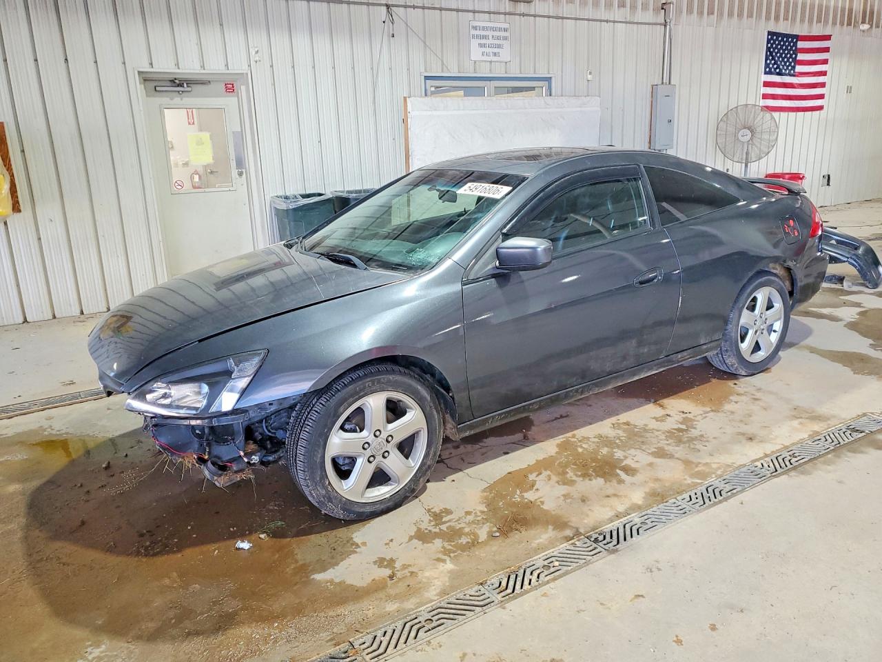 2005 Honda Accord Ex Gray vin: 1HGCM82625A008895