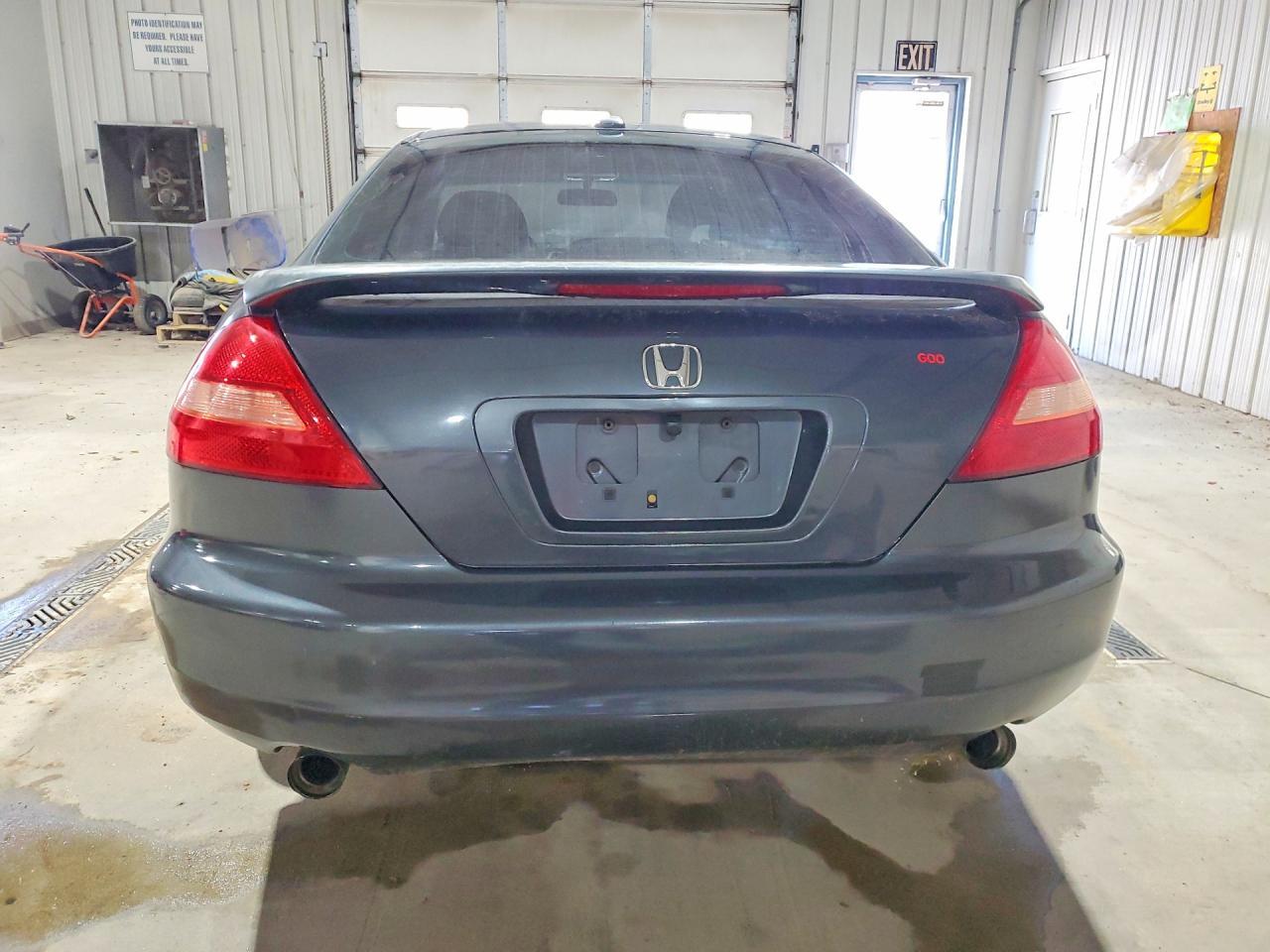 2005 Honda Accord Ex Gray vin: 1HGCM82625A008895