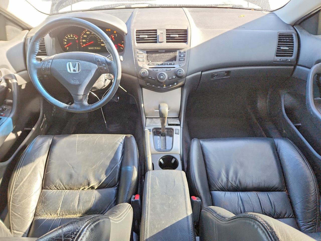 2007 Honda Accord Ex Черный vin: 1HGCM82627A001609