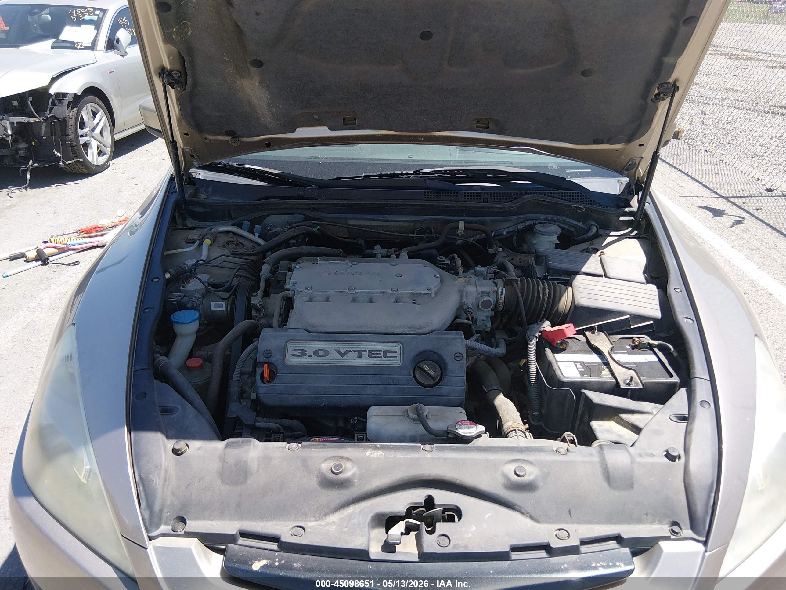 2003 Honda Accord 3.0 Ex Золотой vin: 1HGCM82633A022950