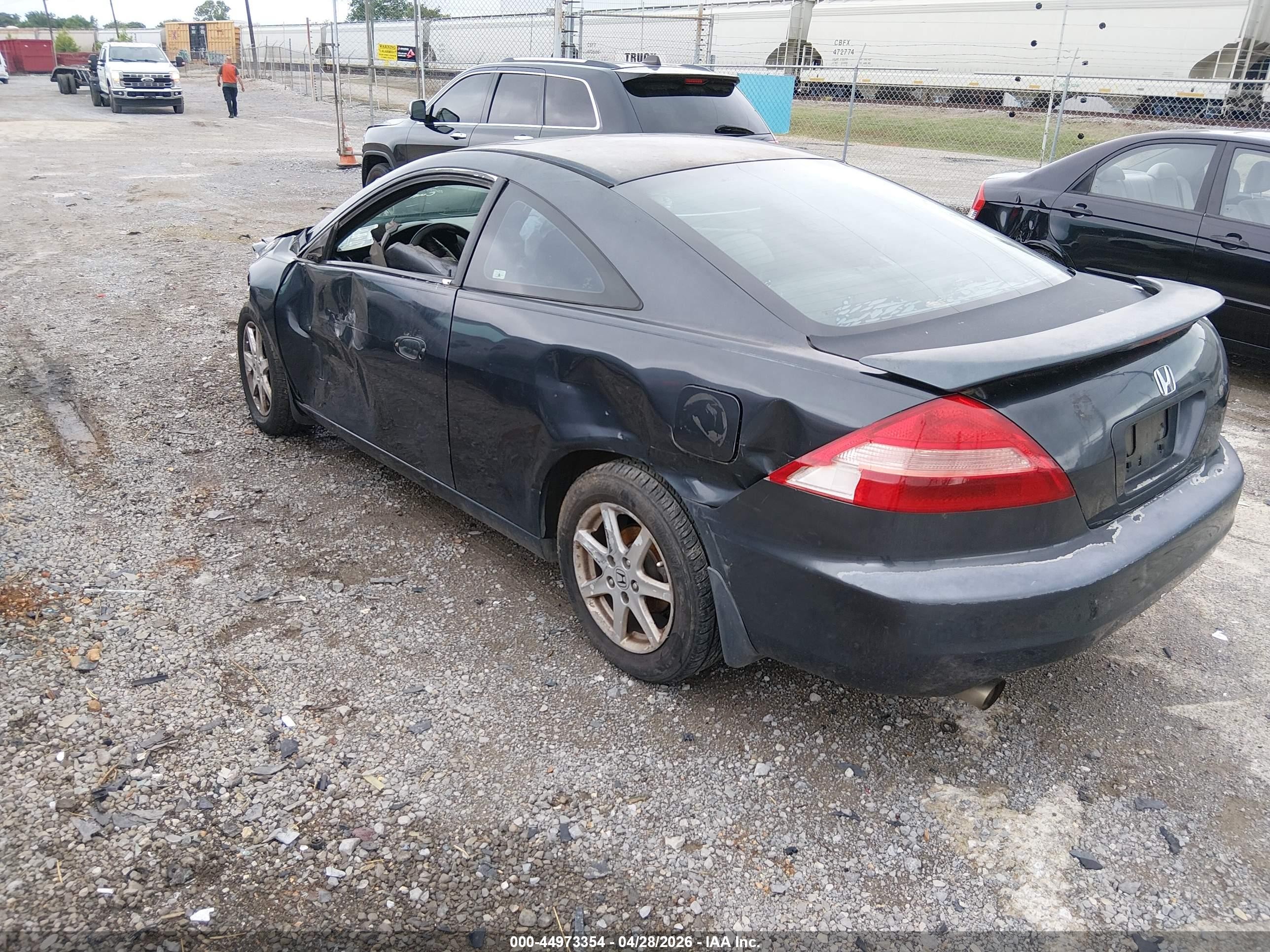 2003 Honda Accord 3.0 Ex Gray vin: 1HGCM82633A033494
