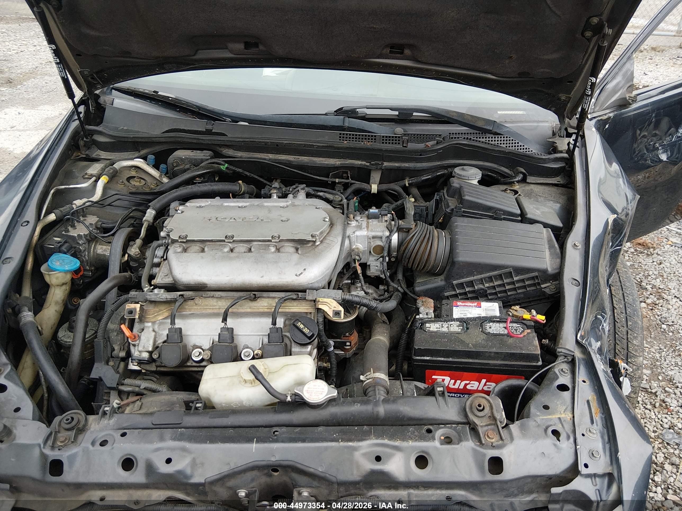 2003 Honda Accord 3.0 Ex Gray vin: 1HGCM82633A033494