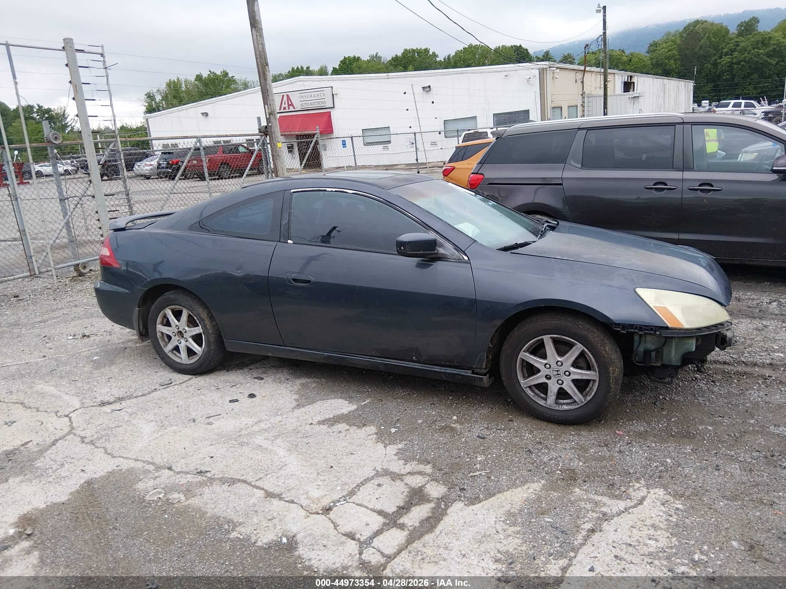 2003 Honda Accord 3.0 Ex Gray vin: 1HGCM82633A033494