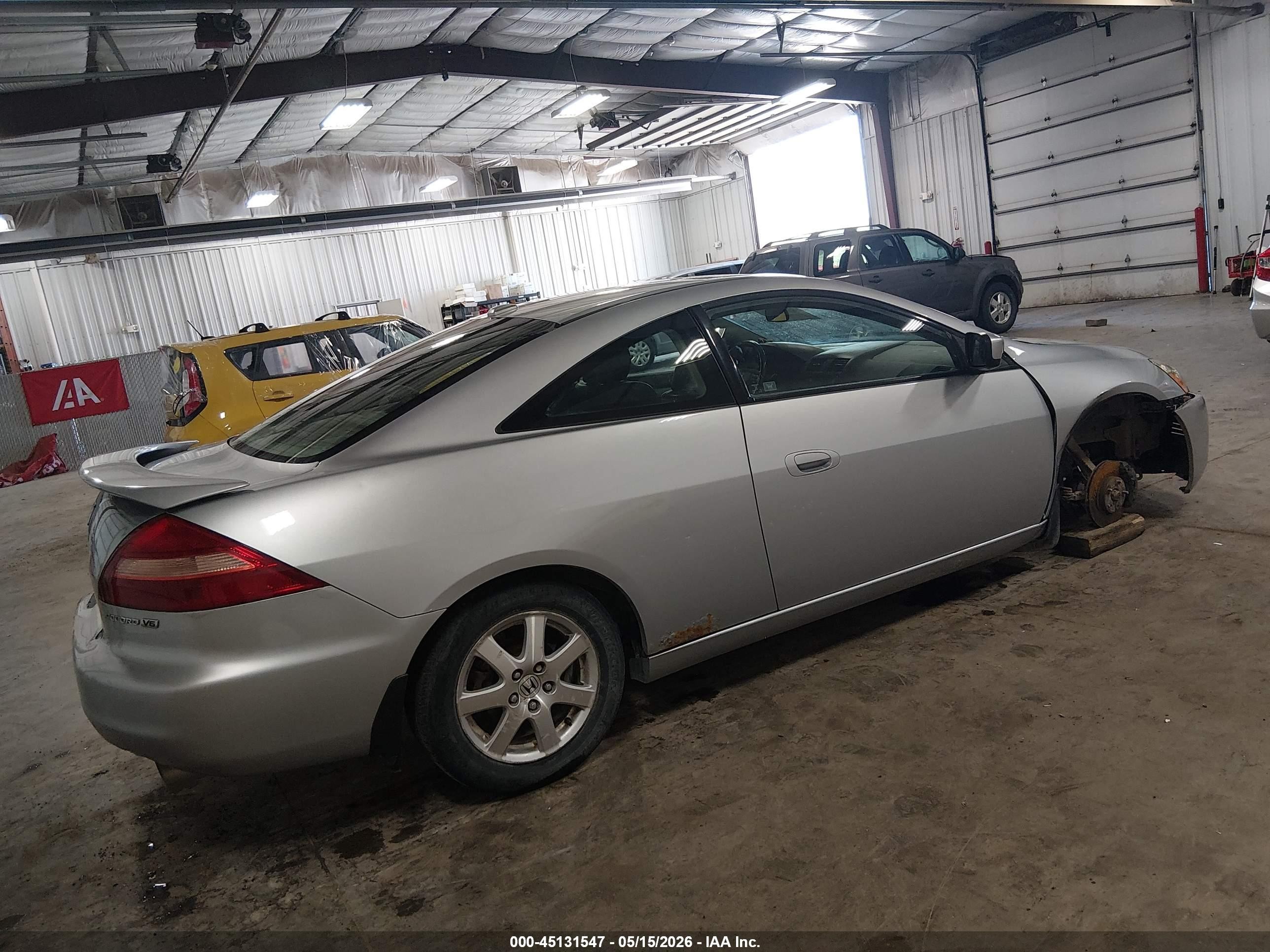 2005 Honda Accord 3.0 Ex Gray vin: 1HGCM82635A003351