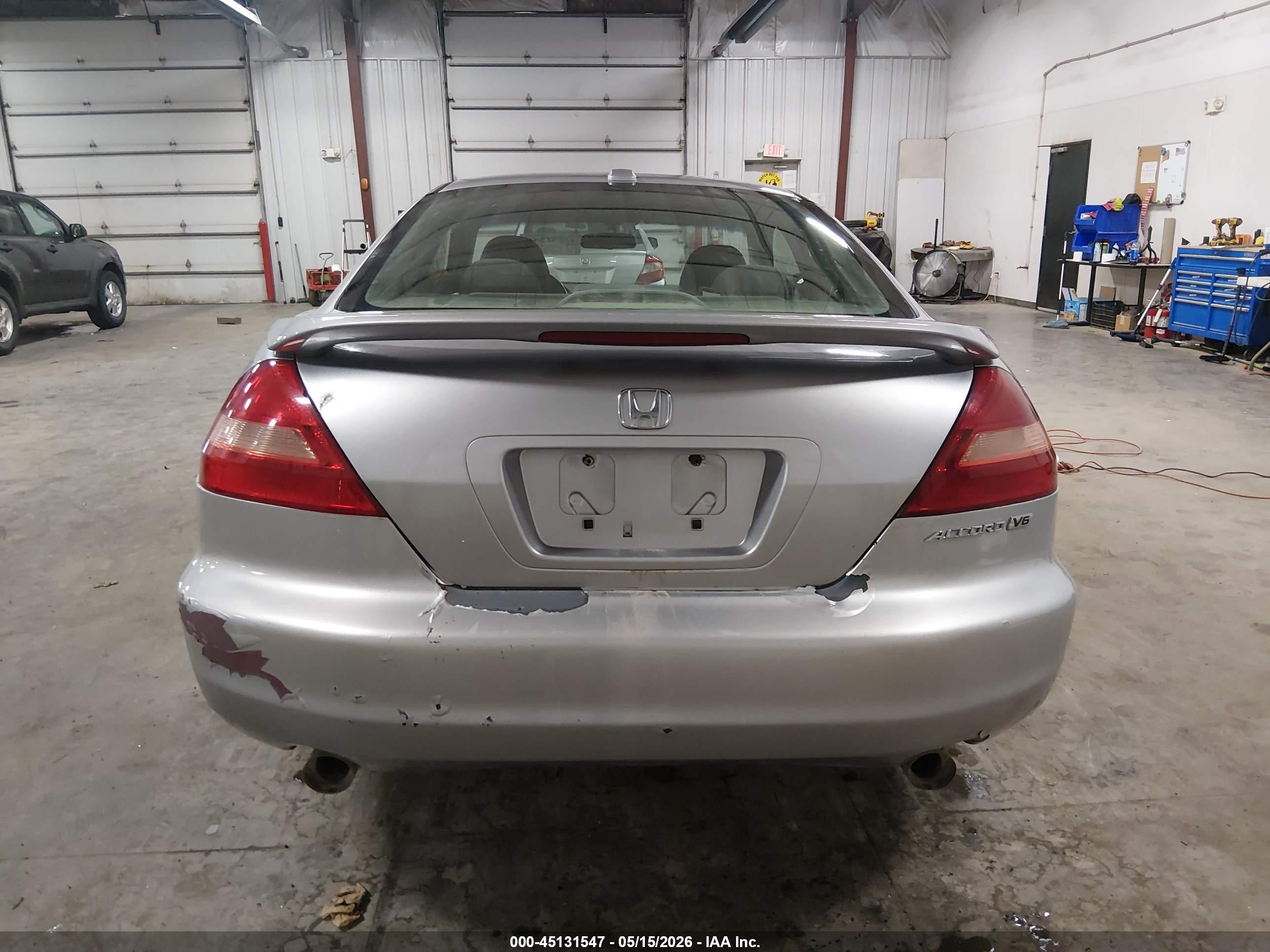 2005 Honda Accord 3.0 Ex Gray vin: 1HGCM82635A003351