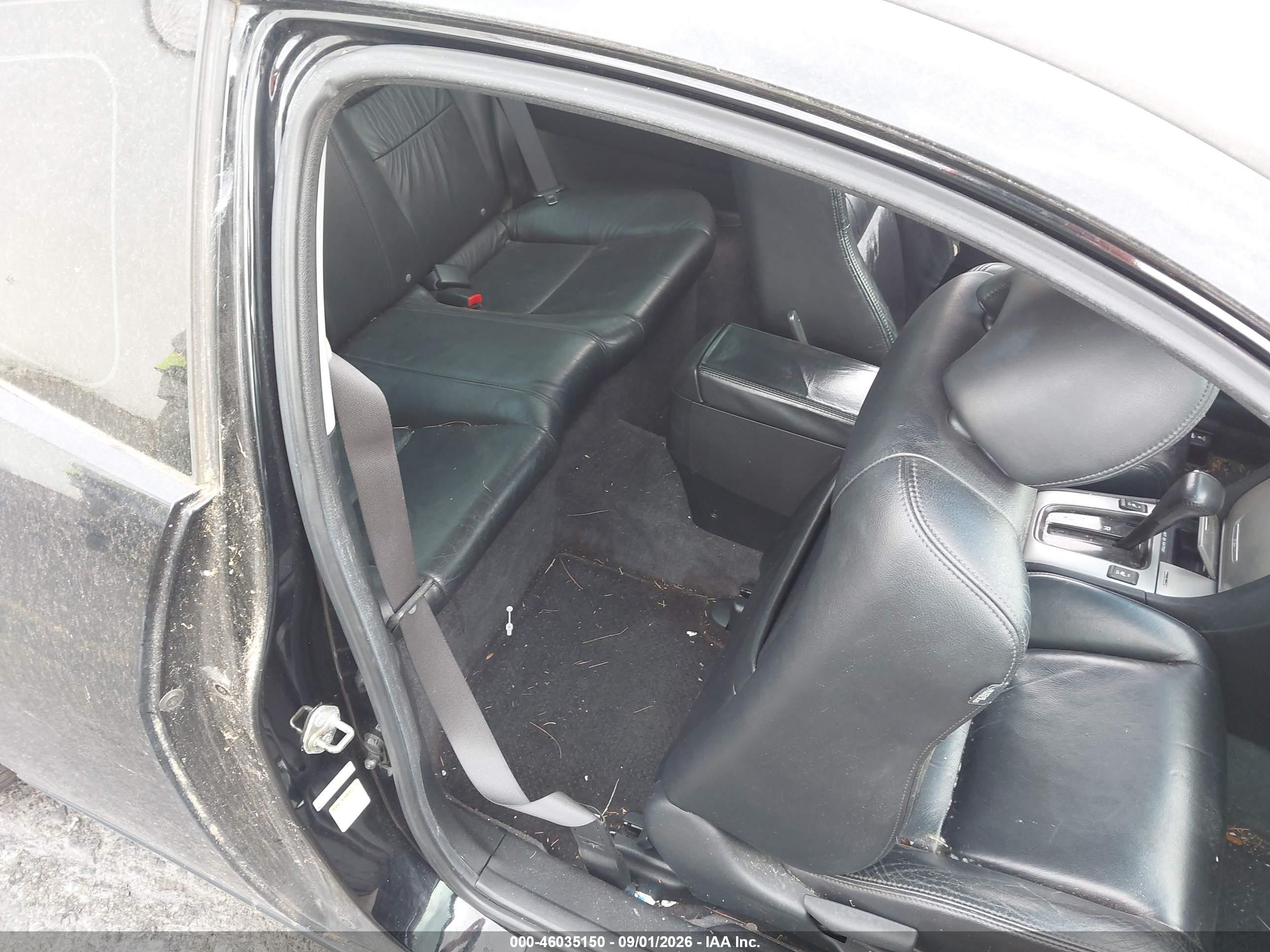 2005 Honda Accord 3.0 Ex Black vin: 1HGCM82635A010378