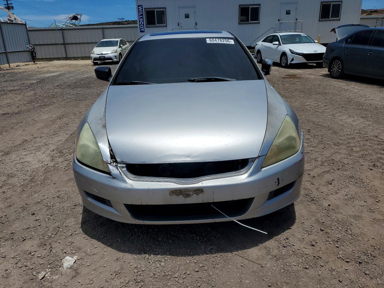 2006 Honda Accord Ex Silver vin: 1HGCM82636A005344