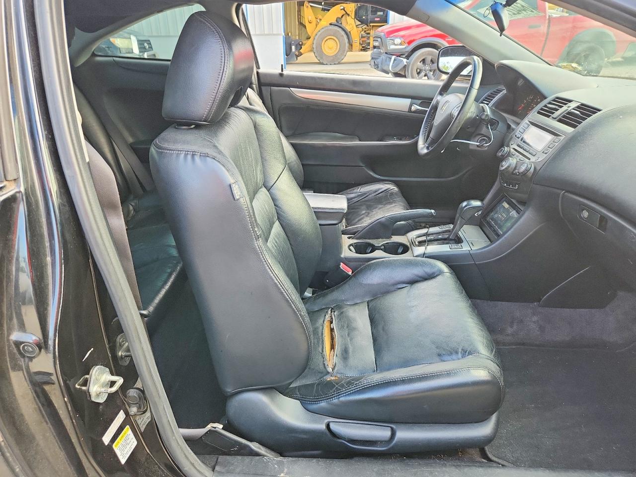 2007 Honda Accord Ex Black vin: 1HGCM82637A008083
