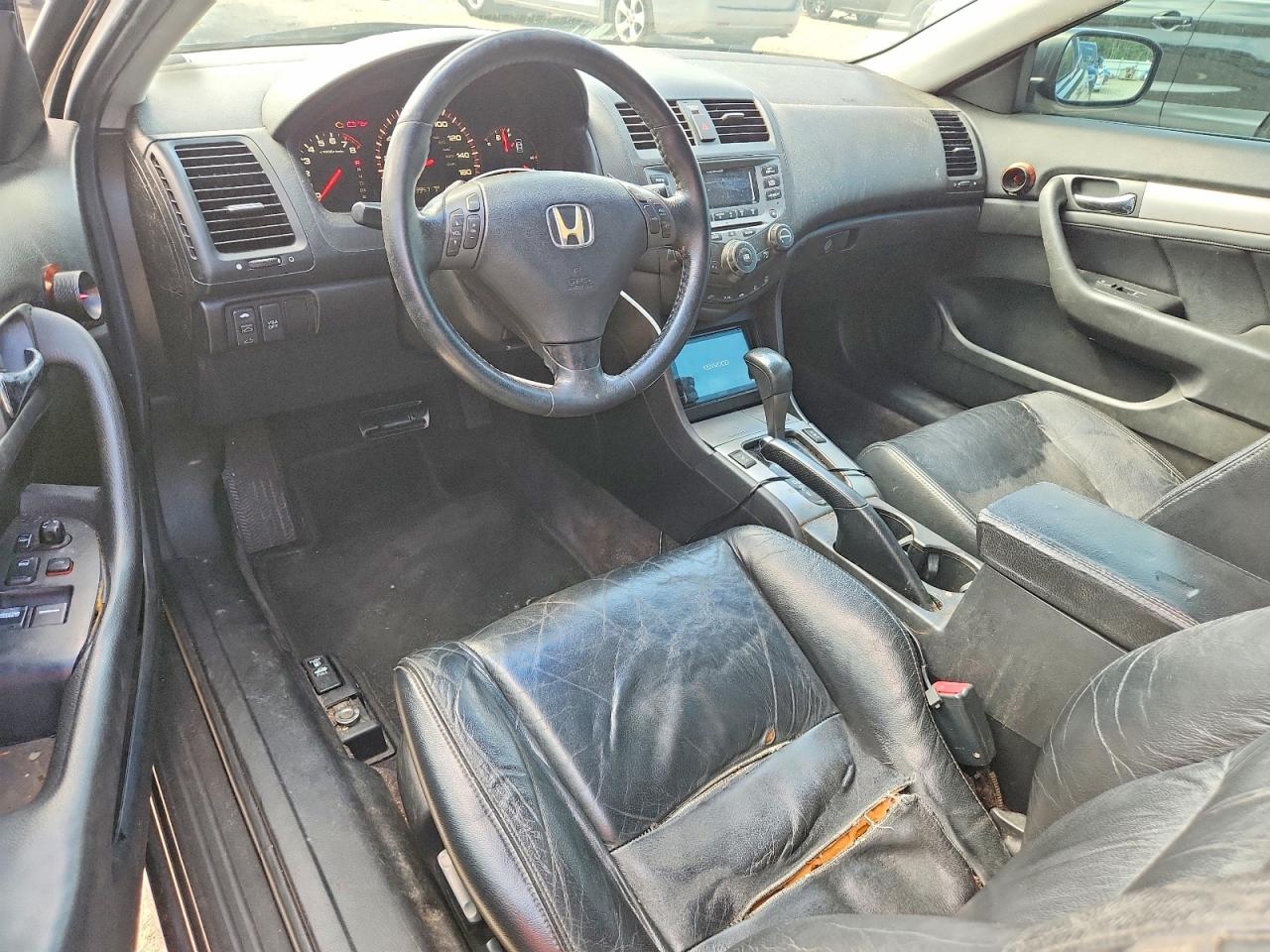 2007 Honda Accord Ex Black vin: 1HGCM82637A008083