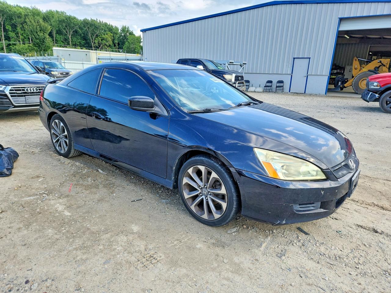 2007 Honda Accord Ex Black vin: 1HGCM82637A008083