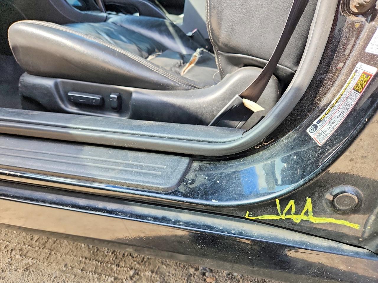 2007 Honda Accord Ex Black vin: 1HGCM82637A008083