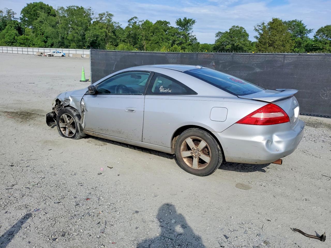2004 Honda Accord Ex Silver vin: 1HGCM82644A000814