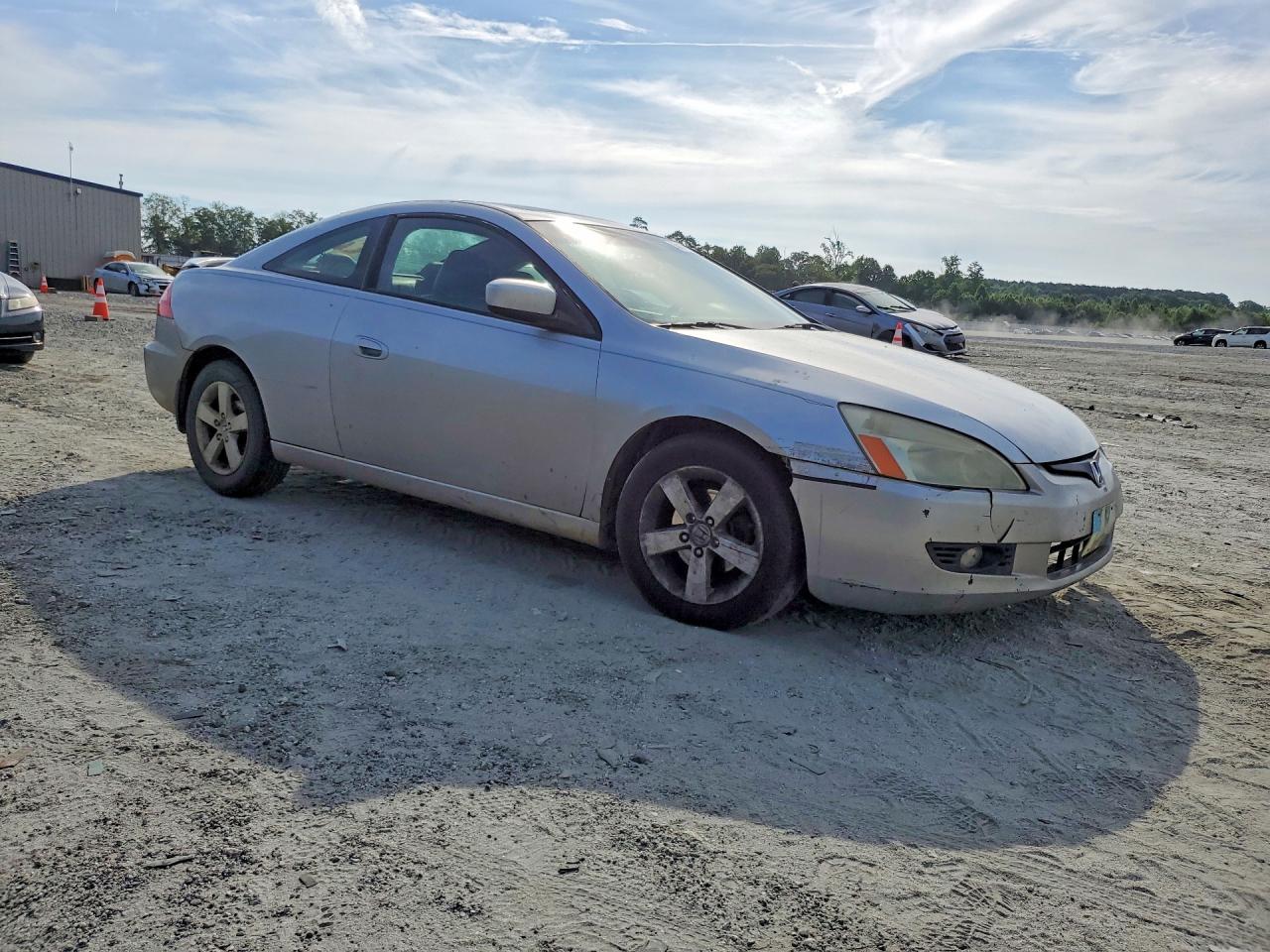 2004 Honda Accord Ex Silver vin: 1HGCM82644A000814