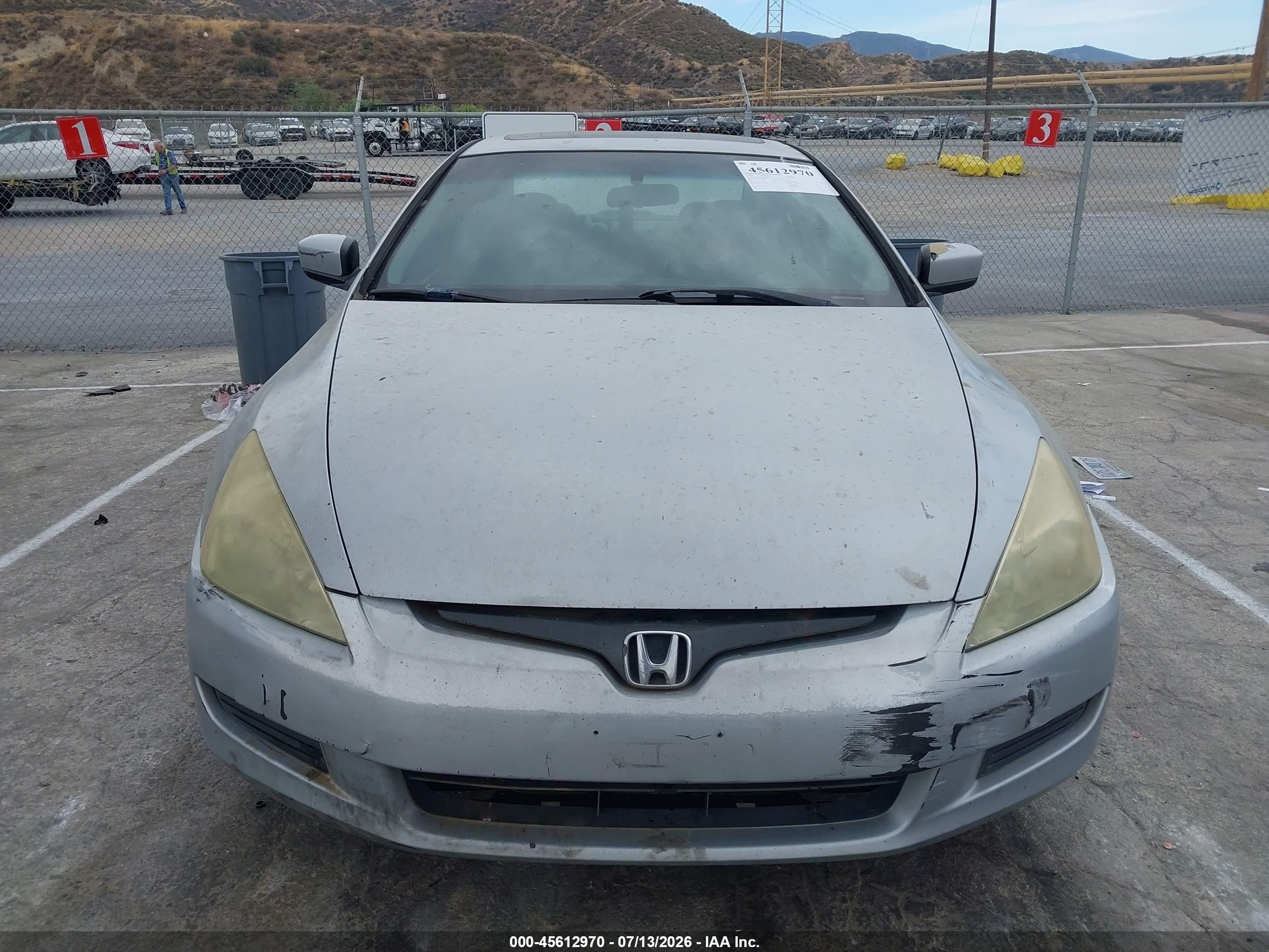 2004 Honda Accord 3.0 Ex Silver vin: 1HGCM82644A011165