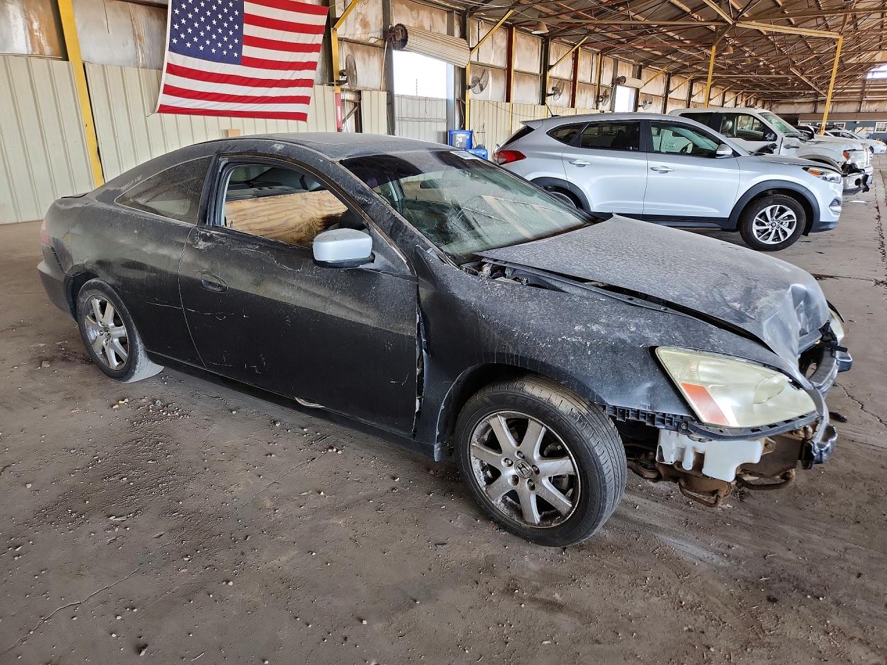 2005 Honda Accord Ex Gray vin: 1HGCM82645A004346