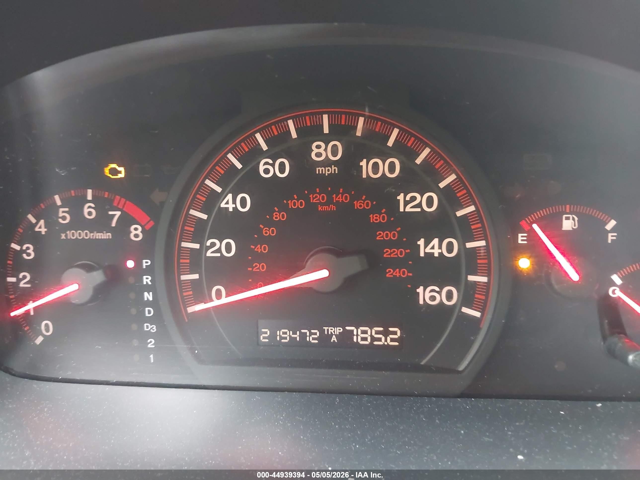 2005 Honda Accord Cpe Ex-l V6 Серебряный vin: 1HGCM82645A007165