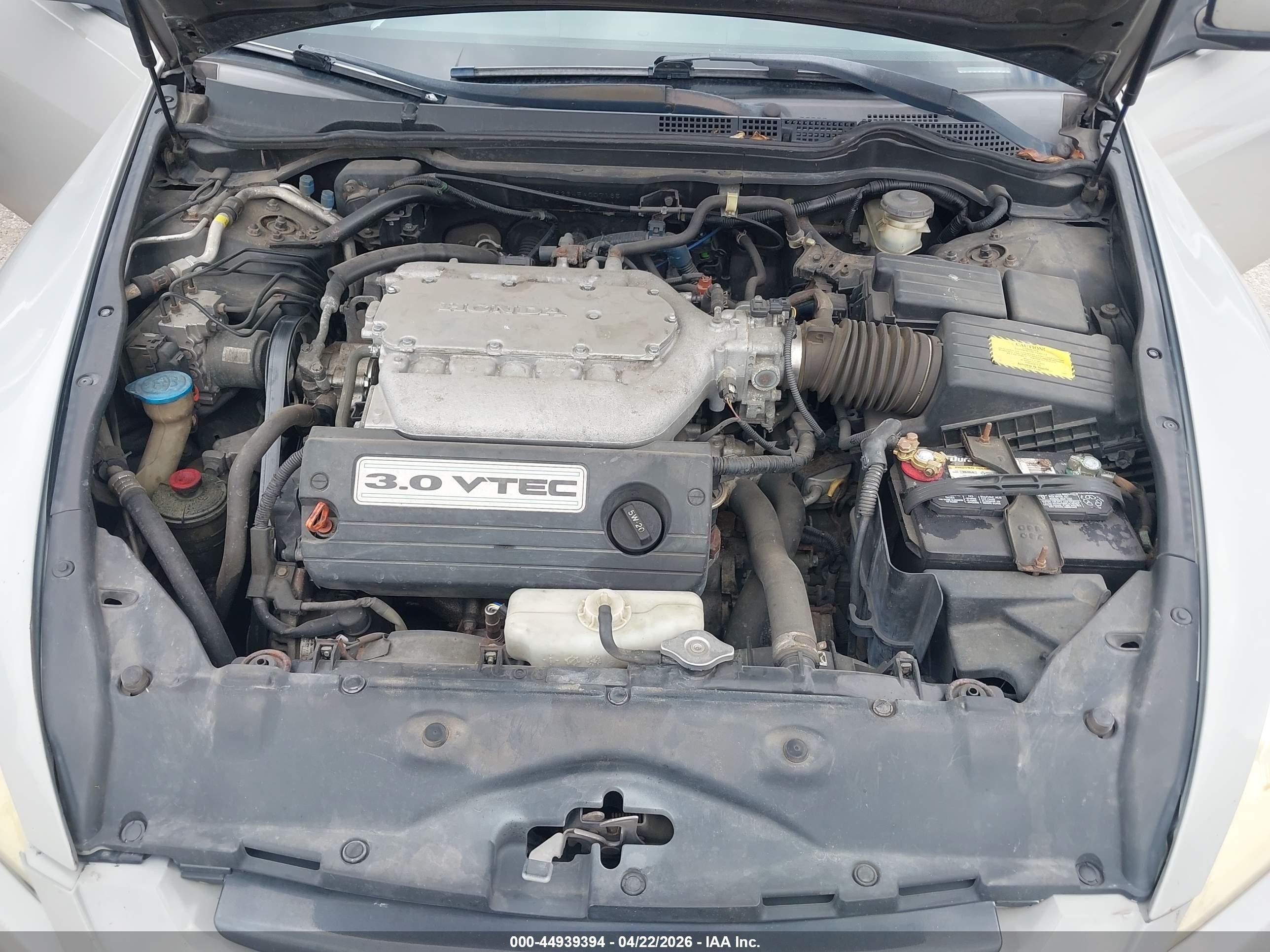 2005 Honda Accord Cpe Ex-l V6 Серебряный vin: 1HGCM82645A007165