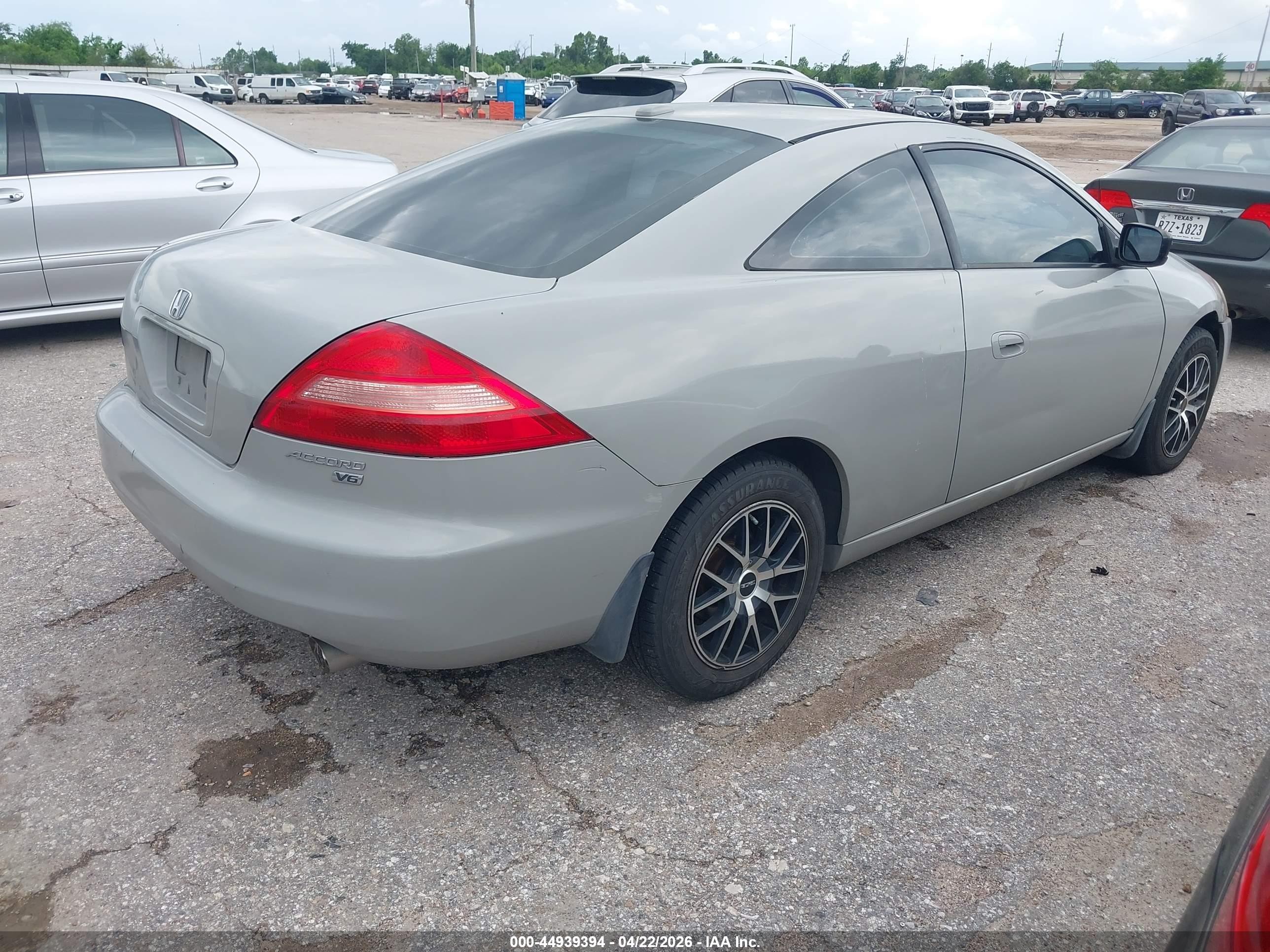 2005 Honda Accord Cpe Ex-l V6 Серебряный vin: 1HGCM82645A007165
