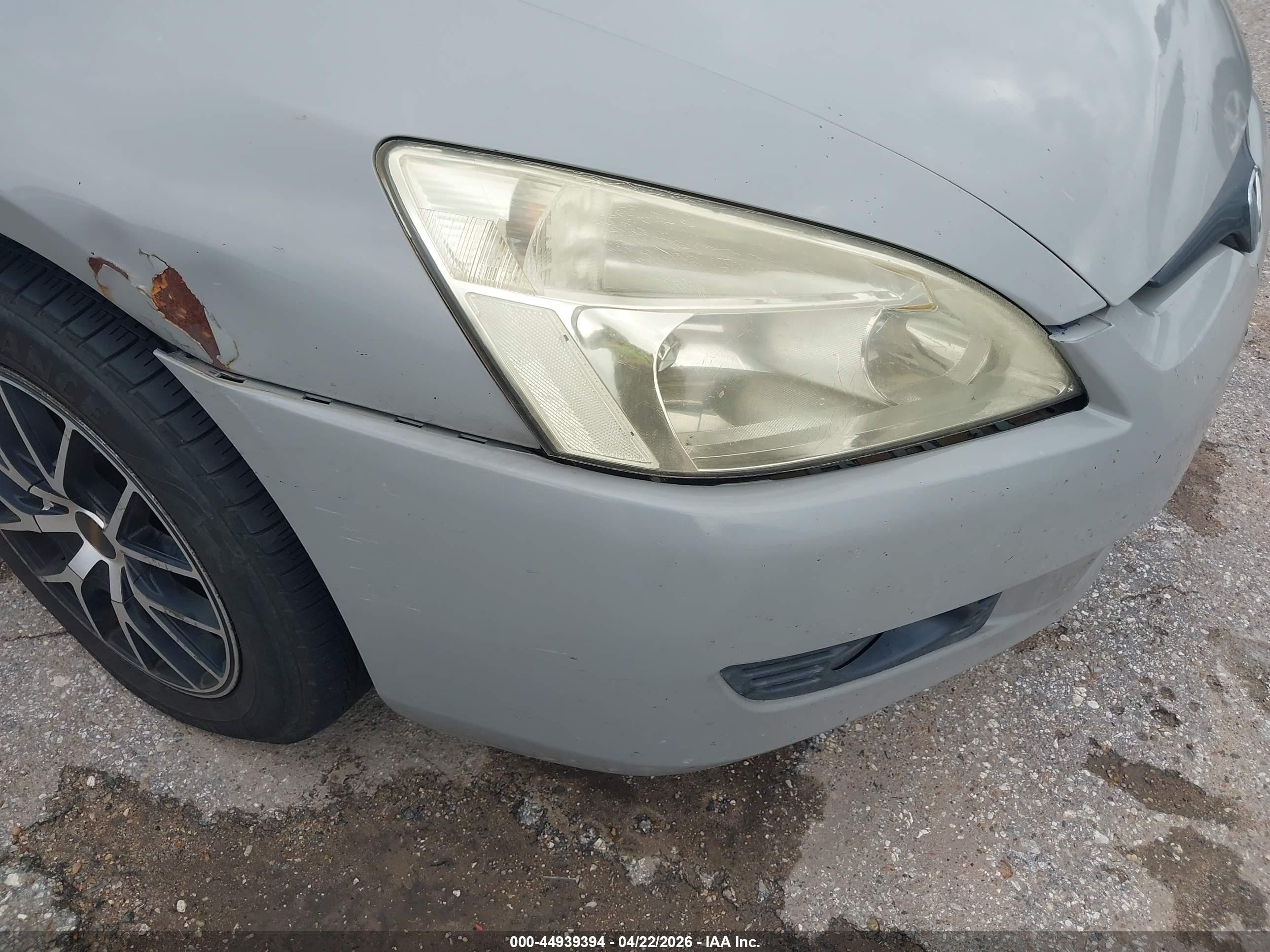 2005 Honda Accord Cpe Ex-l V6 Серебряный vin: 1HGCM82645A007165
