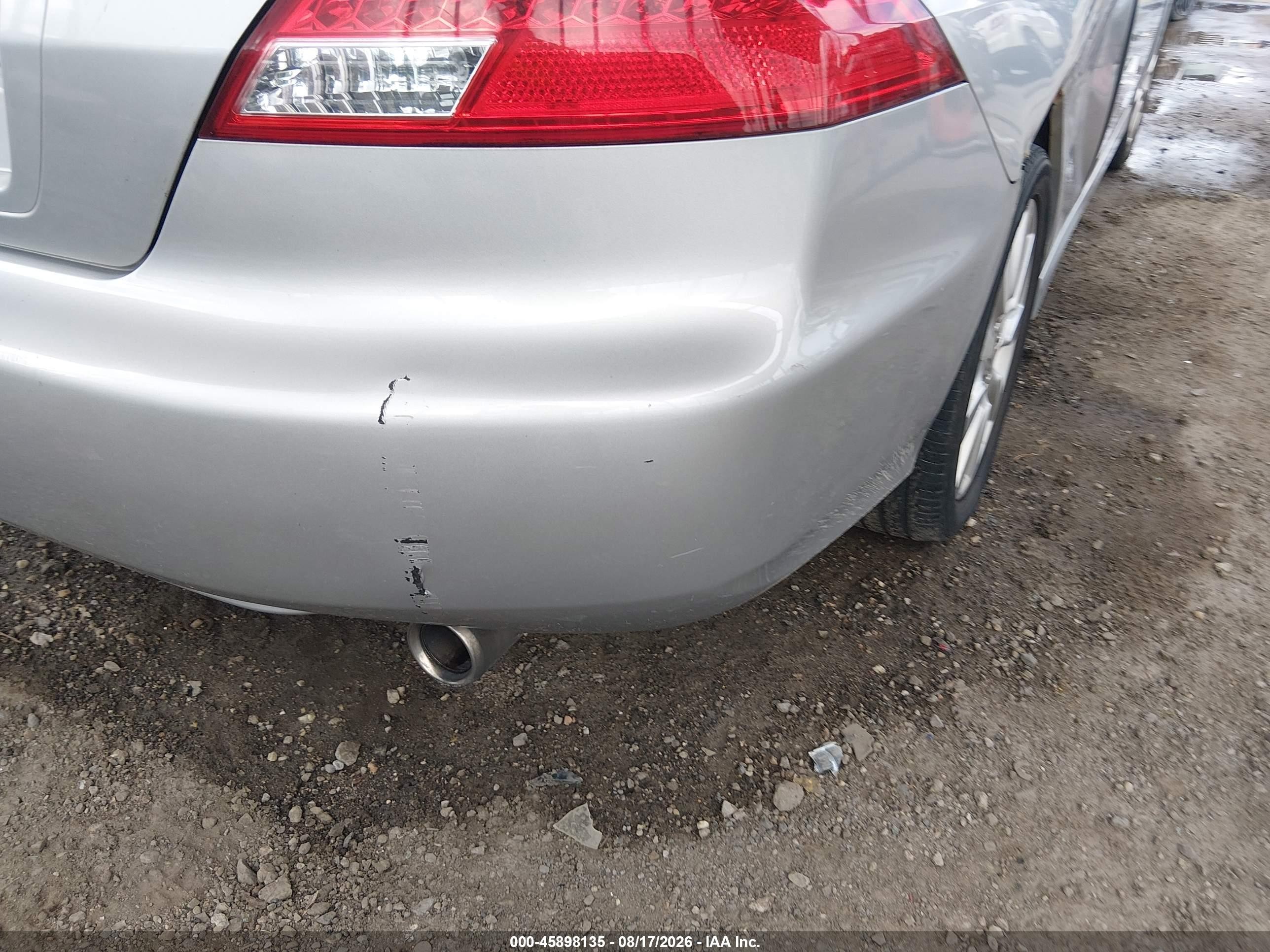2007 Honda Accord 3.0 Ex Silver vin: 1HGCM82647A004804