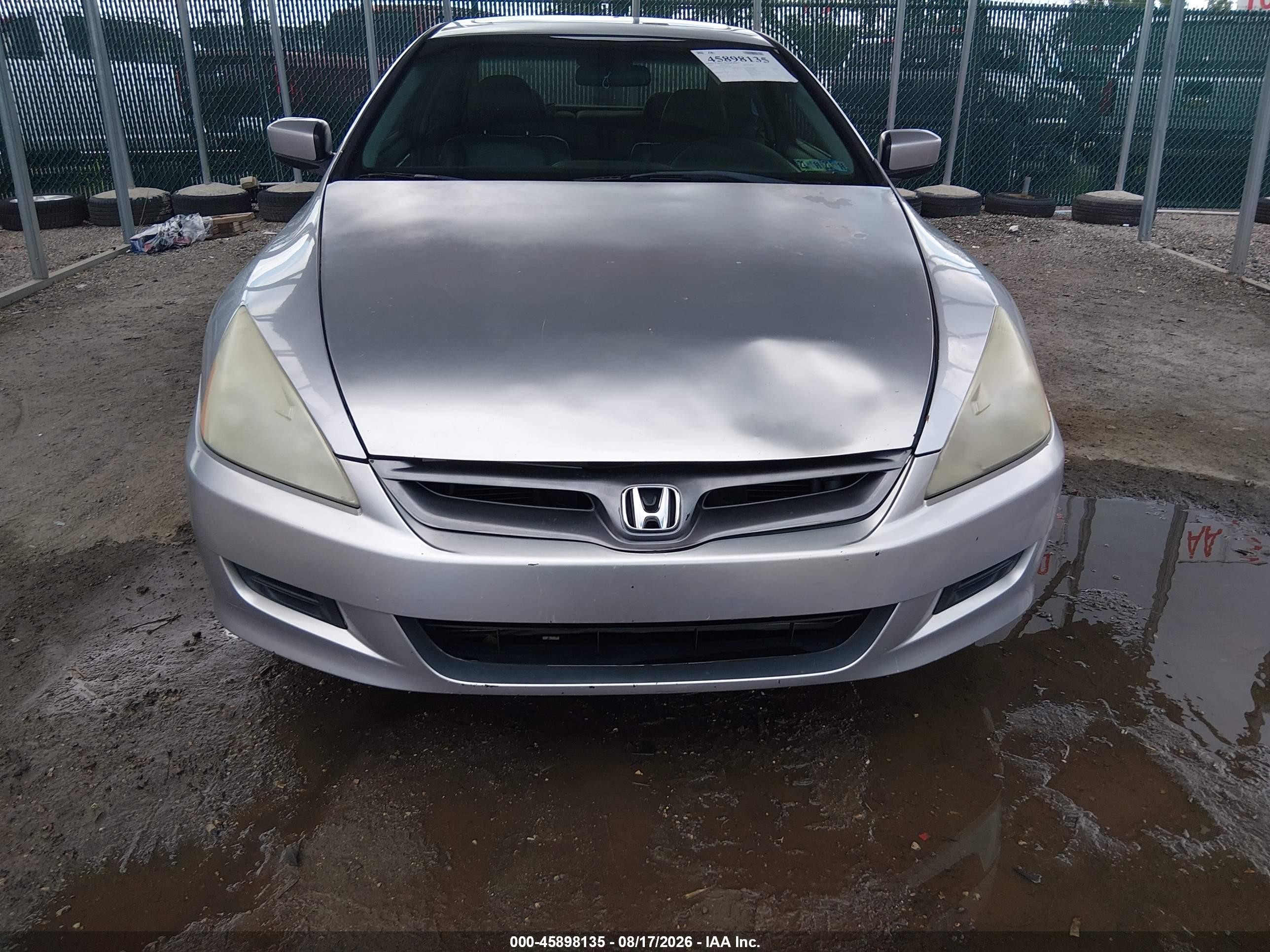 2007 Honda Accord 3.0 Ex Silver vin: 1HGCM82647A004804