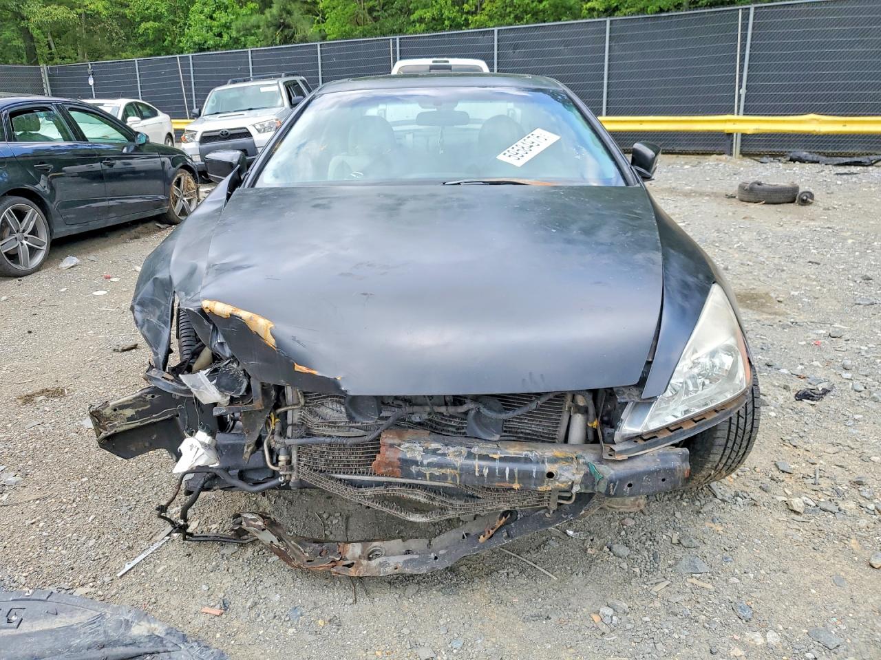 2003 Honda Accord Ex Black vin: 1HGCM82653A036185