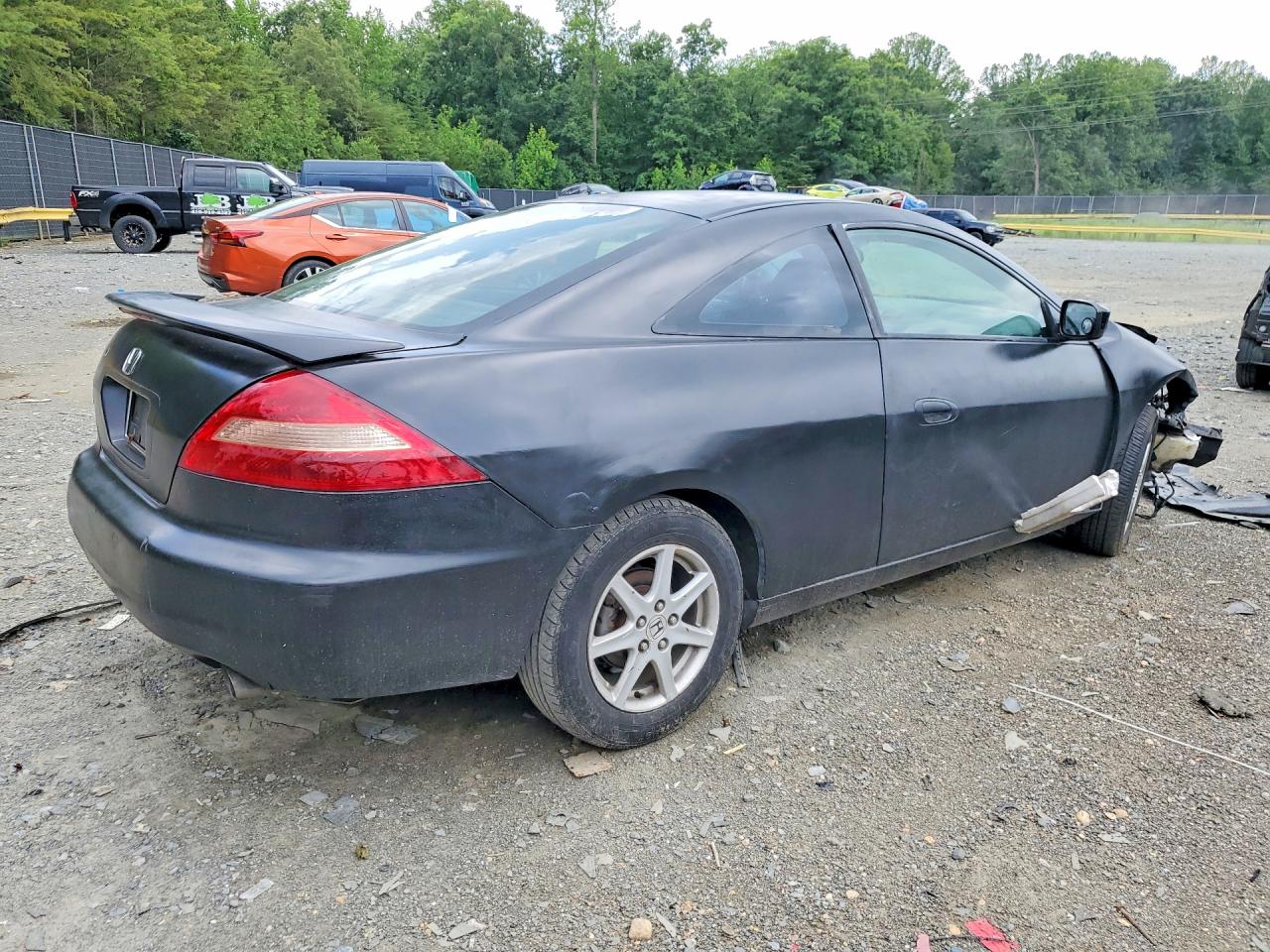 2003 Honda Accord Ex Black vin: 1HGCM82653A036185