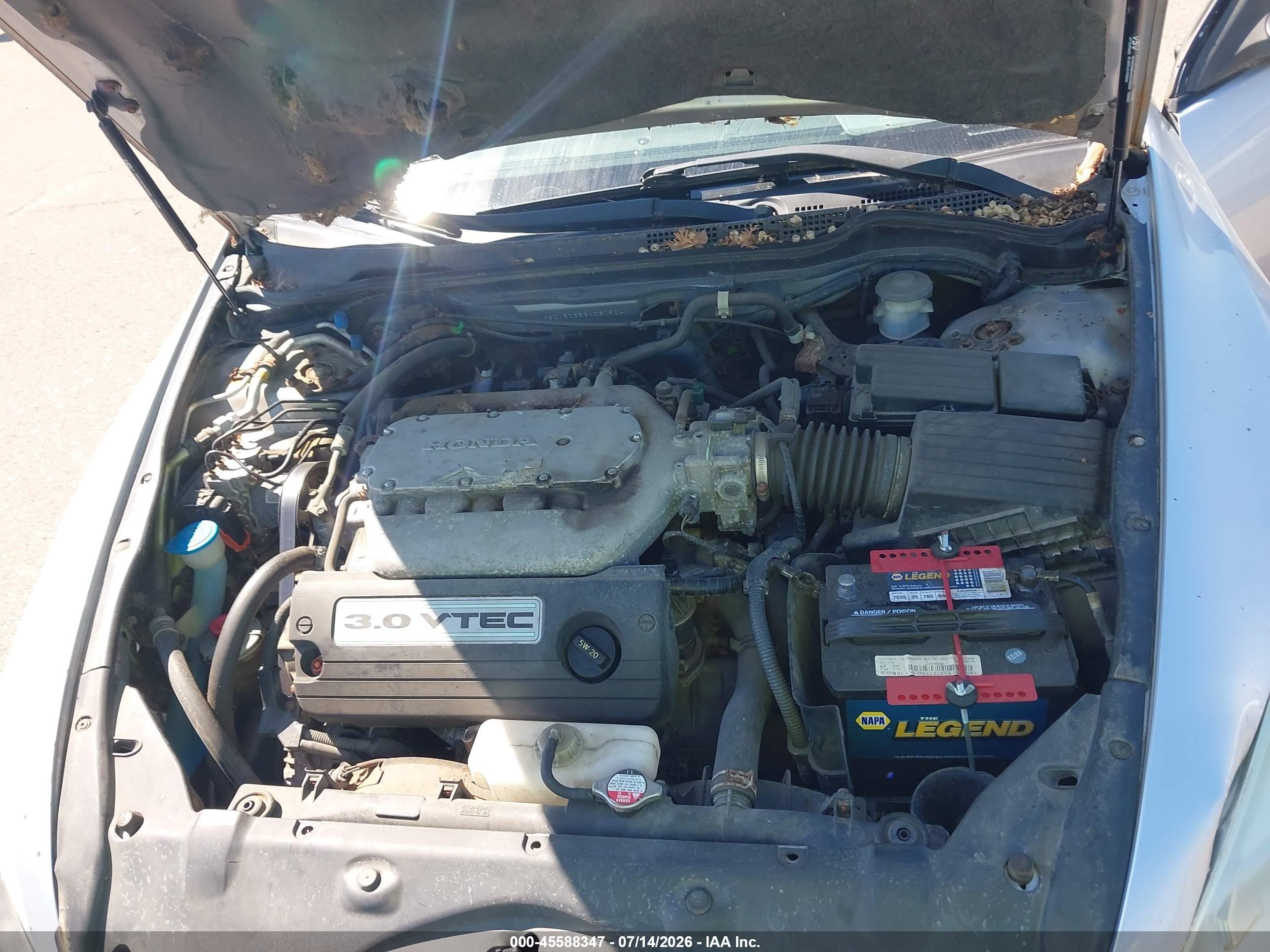 2003 Honda Accord Cpe Ex Silver vin: 1HGCM82653A037904