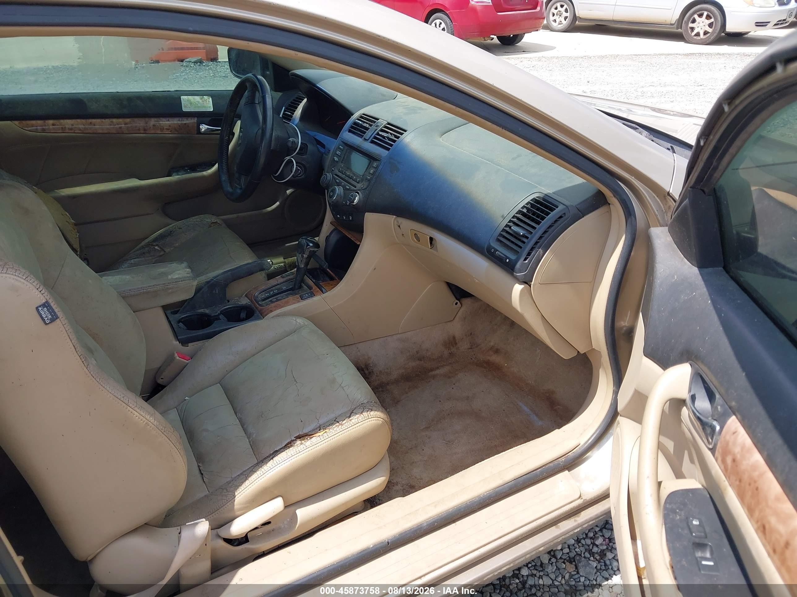 2004 Honda Accord 3.0 Ex Gold vin: 1HGCM82654A008808