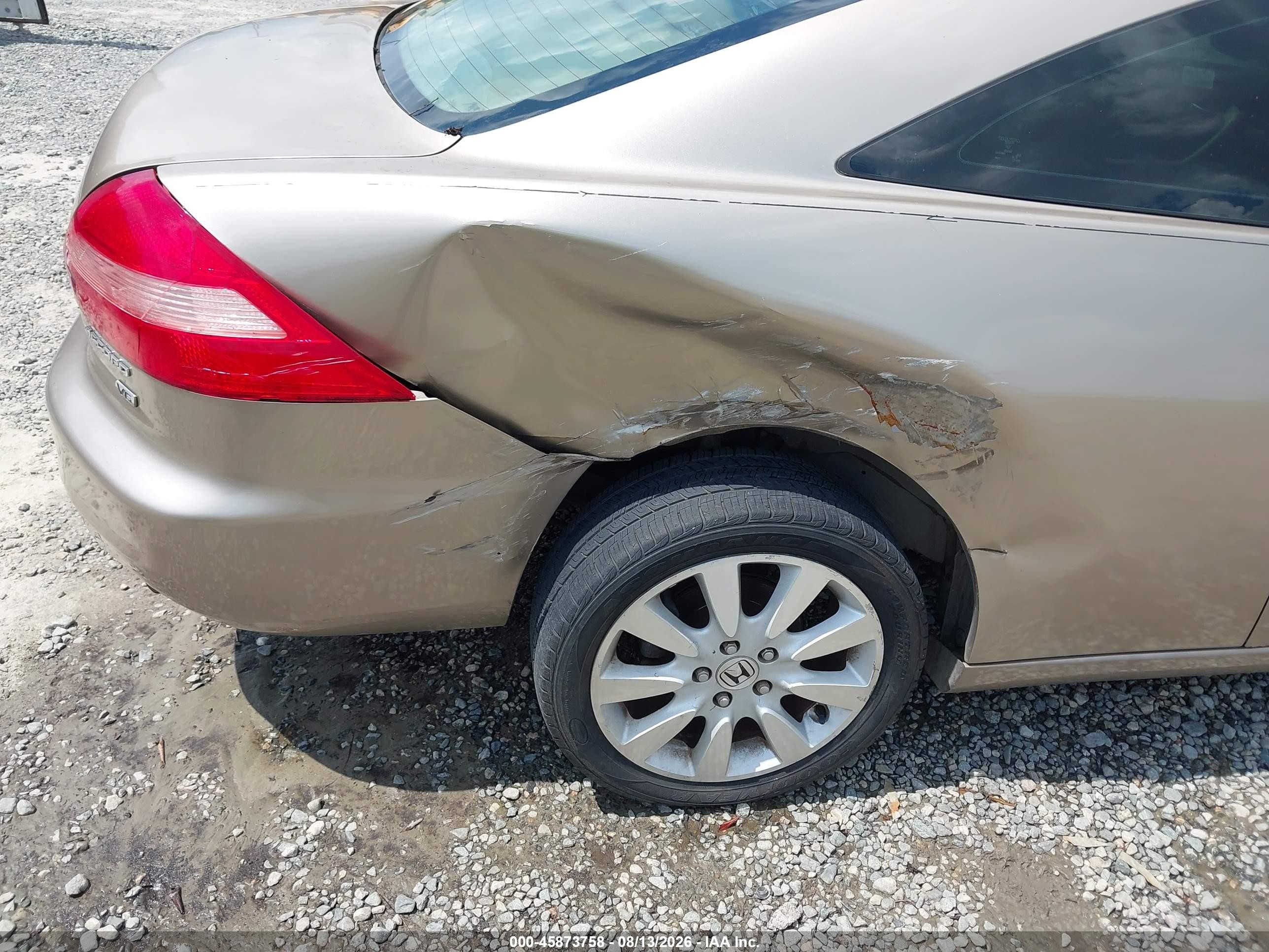 2004 Honda Accord 3.0 Ex Gold vin: 1HGCM82654A008808