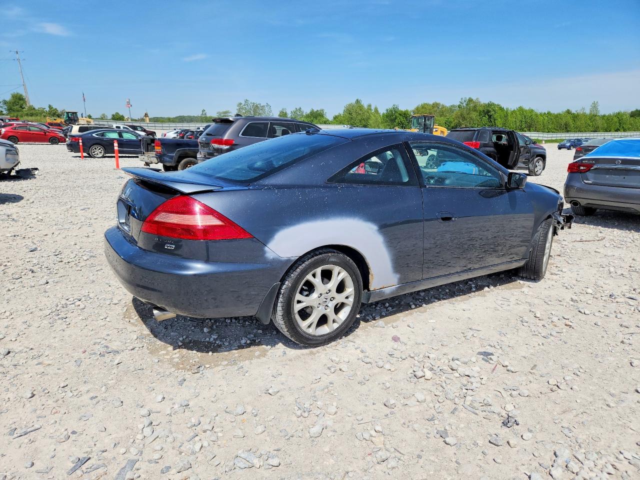 2005 Honda Accord Ex Gray vin: 1HGCM82655A006008