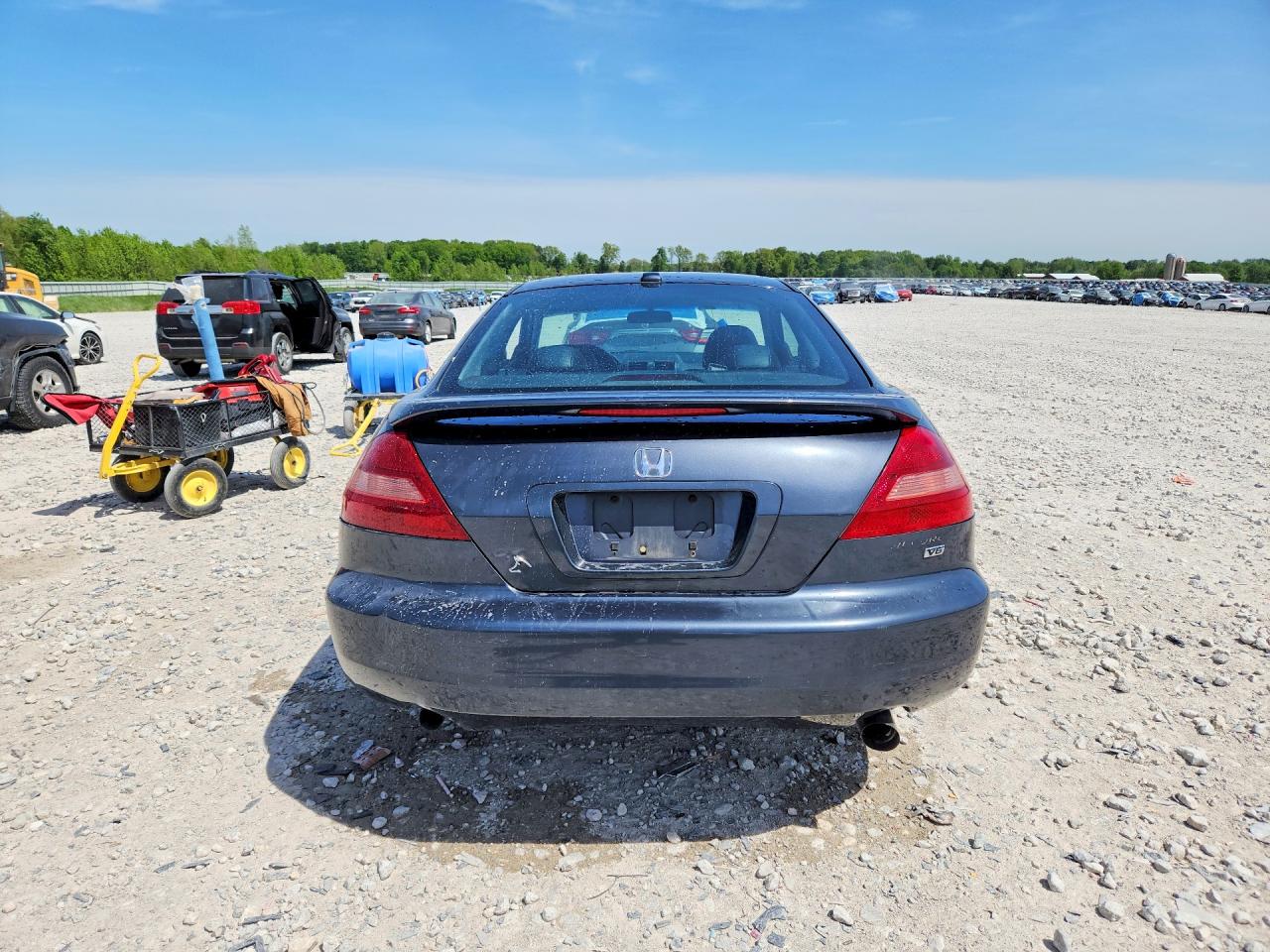 2005 Honda Accord Ex Gray vin: 1HGCM82655A006008