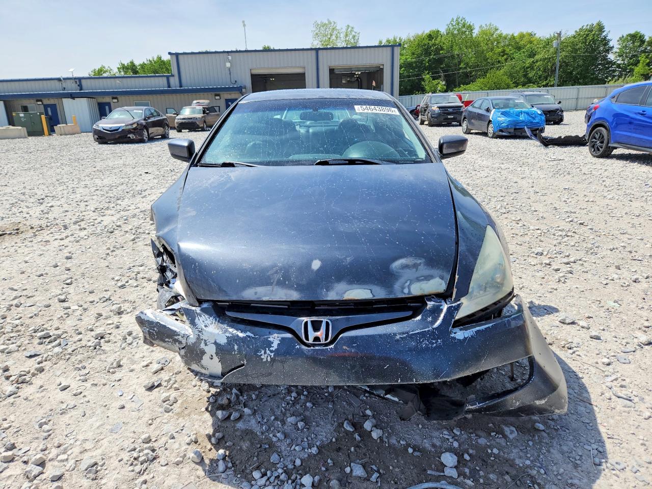 2005 Honda Accord Ex Gray vin: 1HGCM82655A006008