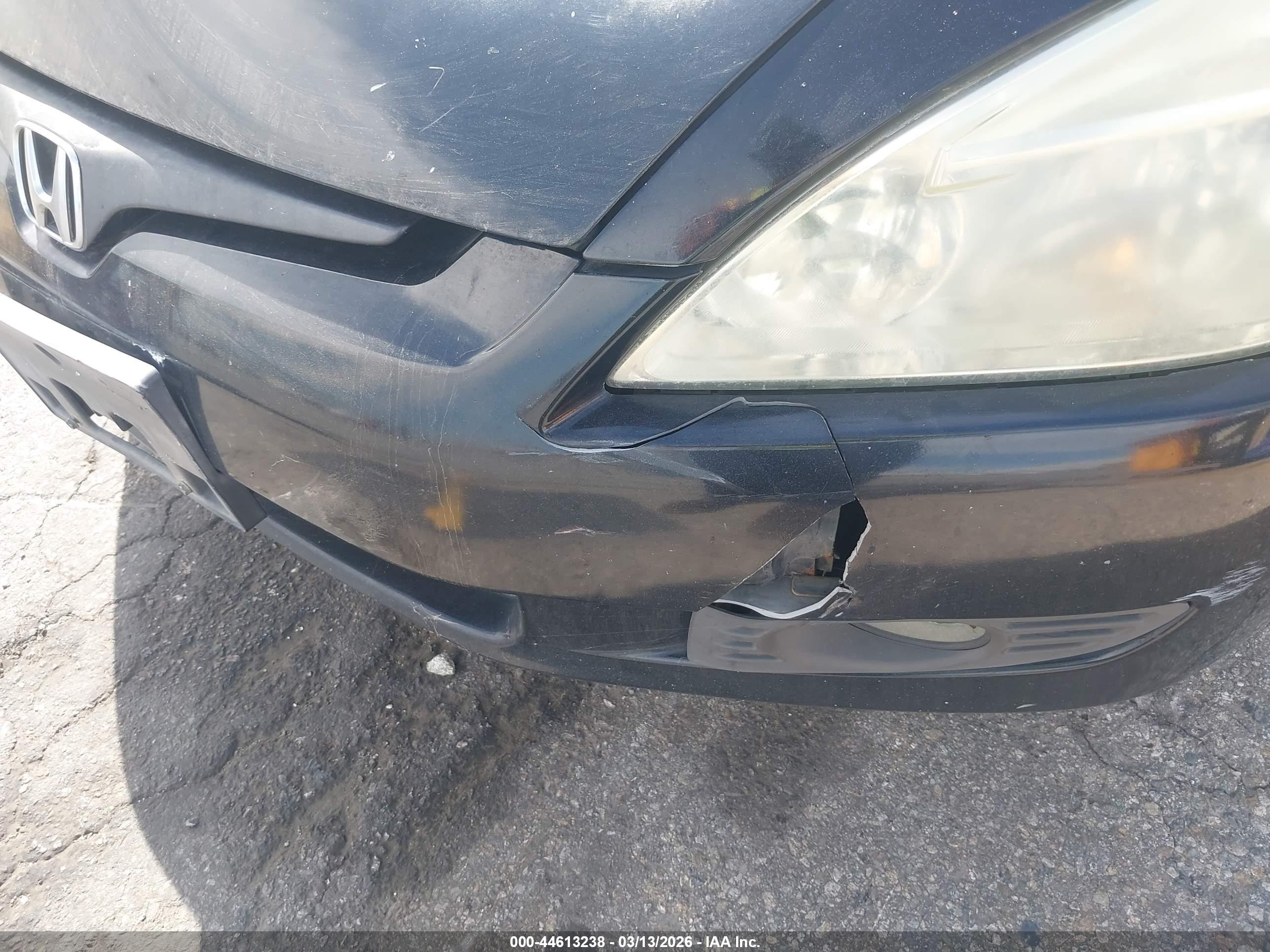 2005 Honda Accord Cpe Ex-l V6 Black vin: 1HGCM82655A006493