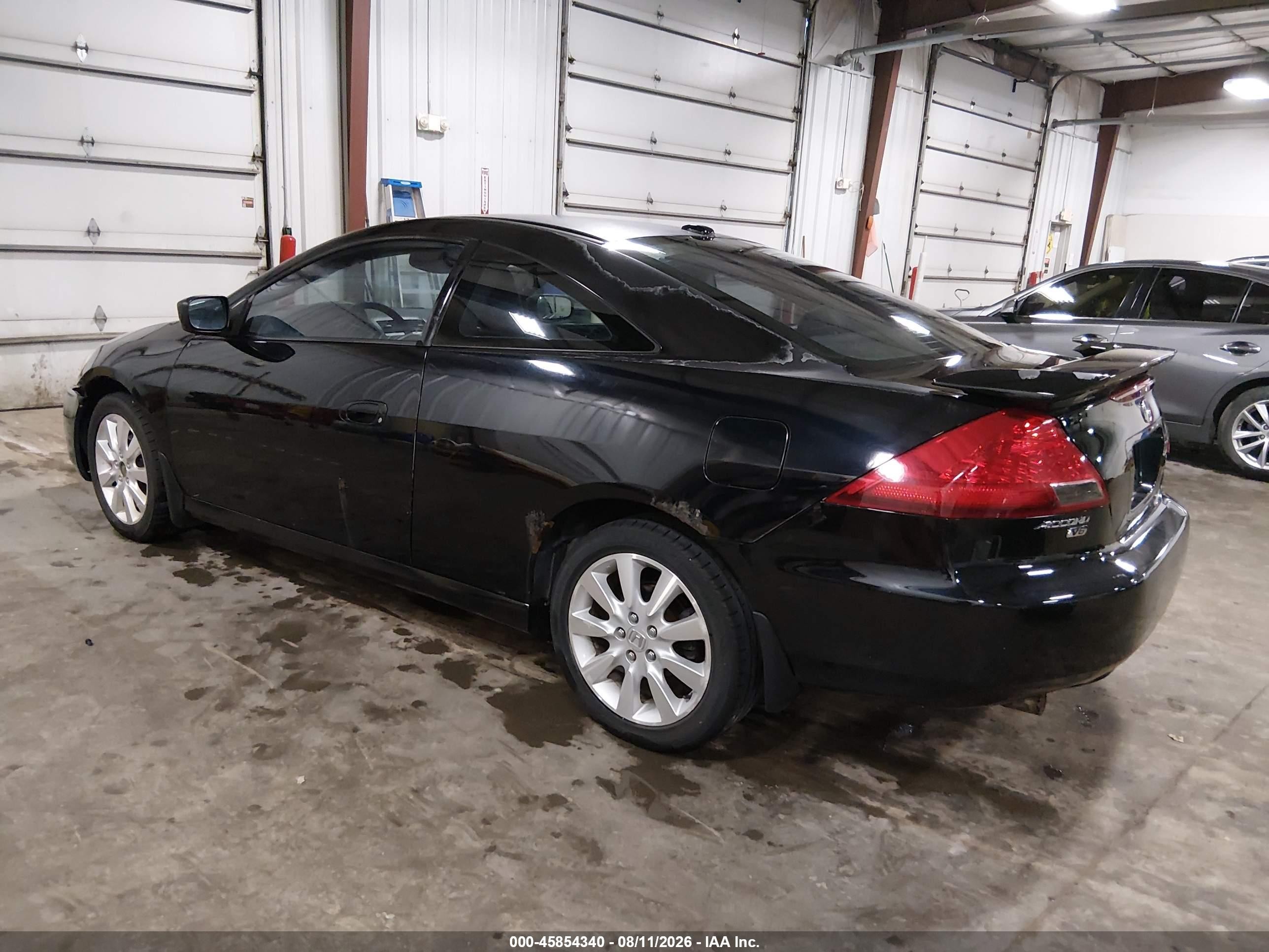 2006 Honda Accord 3.0 Ex Black vin: 1HGCM82656A001358