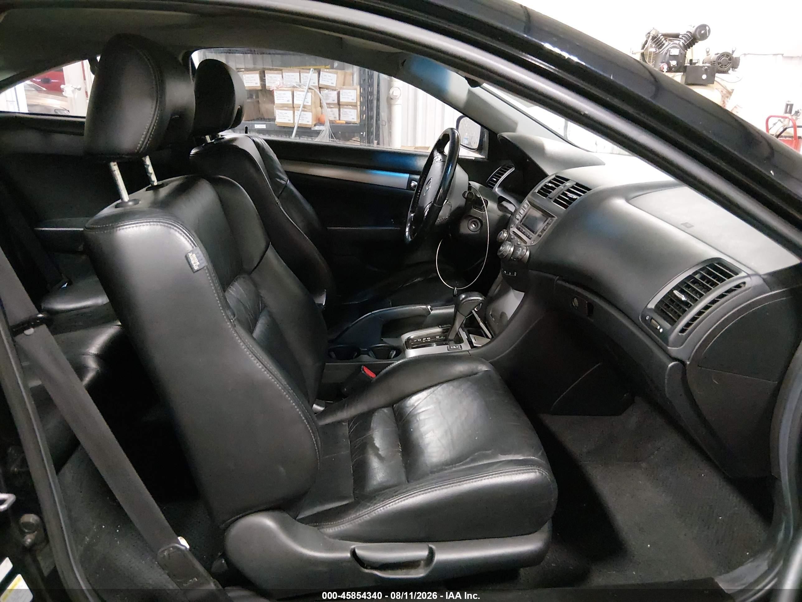 2006 Honda Accord 3.0 Ex Black vin: 1HGCM82656A001358