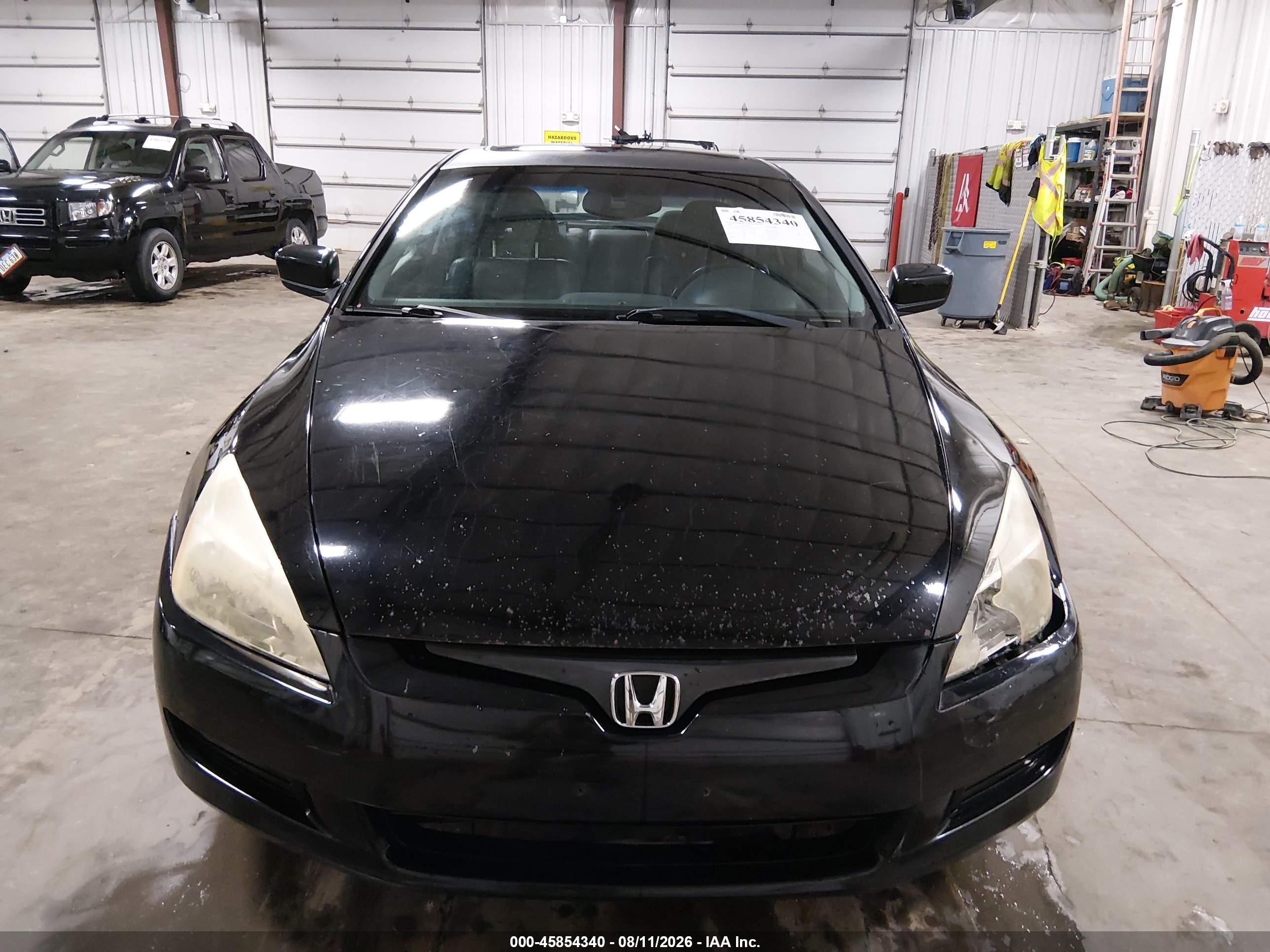 2006 Honda Accord 3.0 Ex Black vin: 1HGCM82656A001358