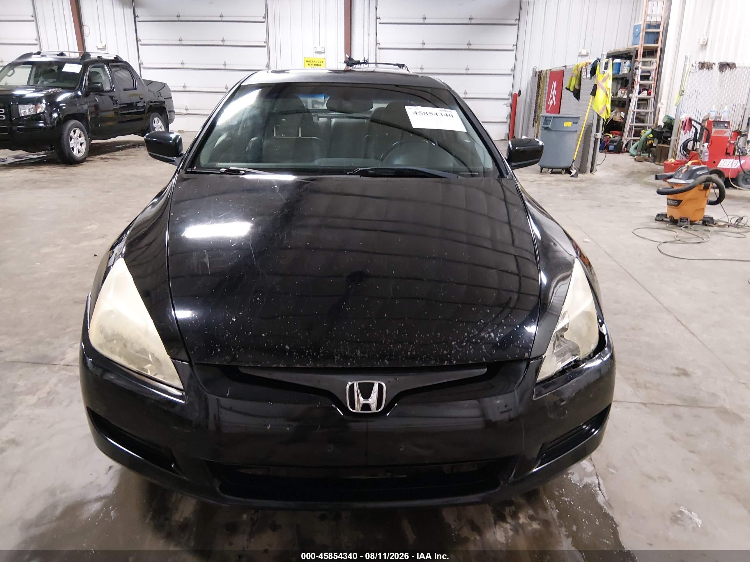 2006 Honda Accord 3.0 Ex Black vin: 1HGCM82656A001358