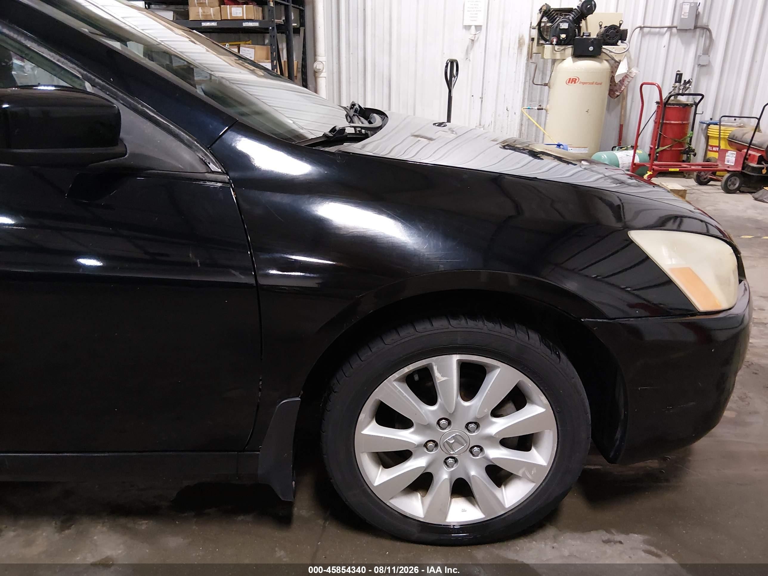 2006 Honda Accord 3.0 Ex Black vin: 1HGCM82656A001358