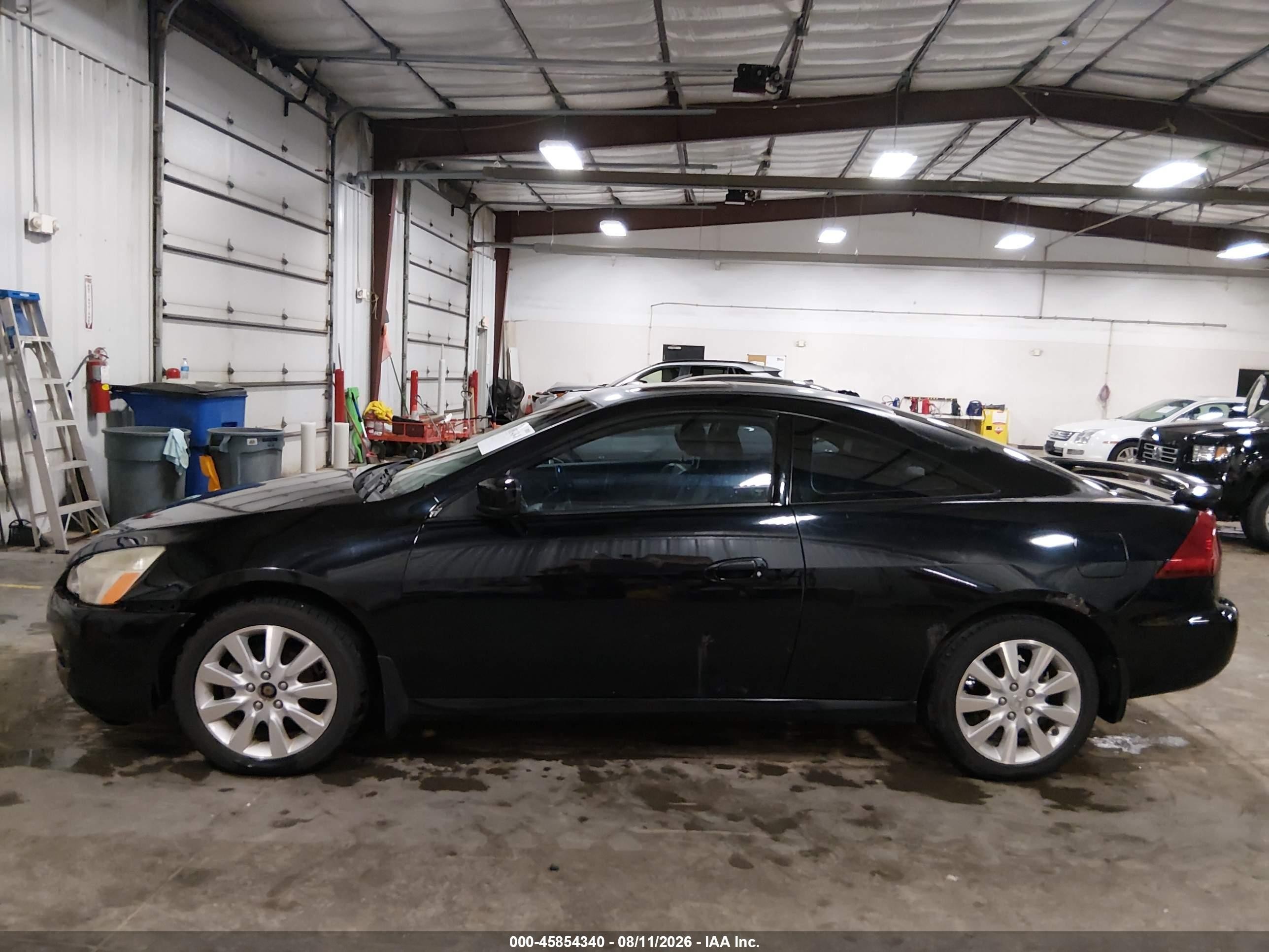 2006 Honda Accord 3.0 Ex Black vin: 1HGCM82656A001358