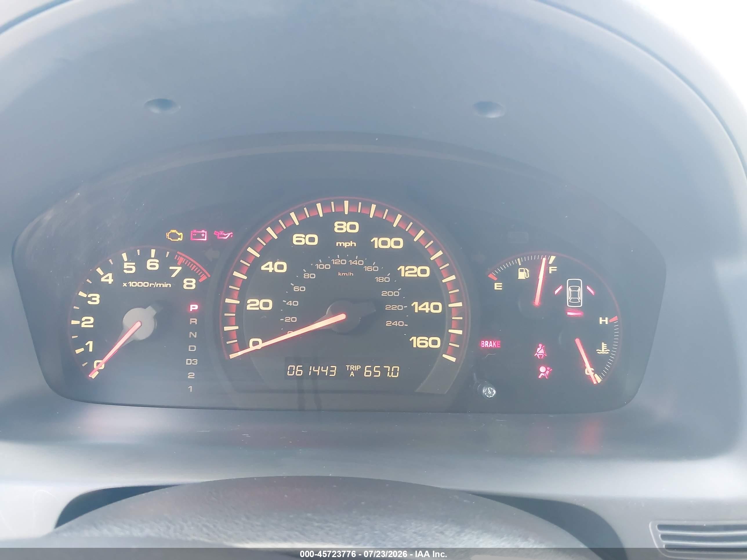 2007 Honda Accord 3.0 Ex Blue vin: 1HGCM82657A005346
