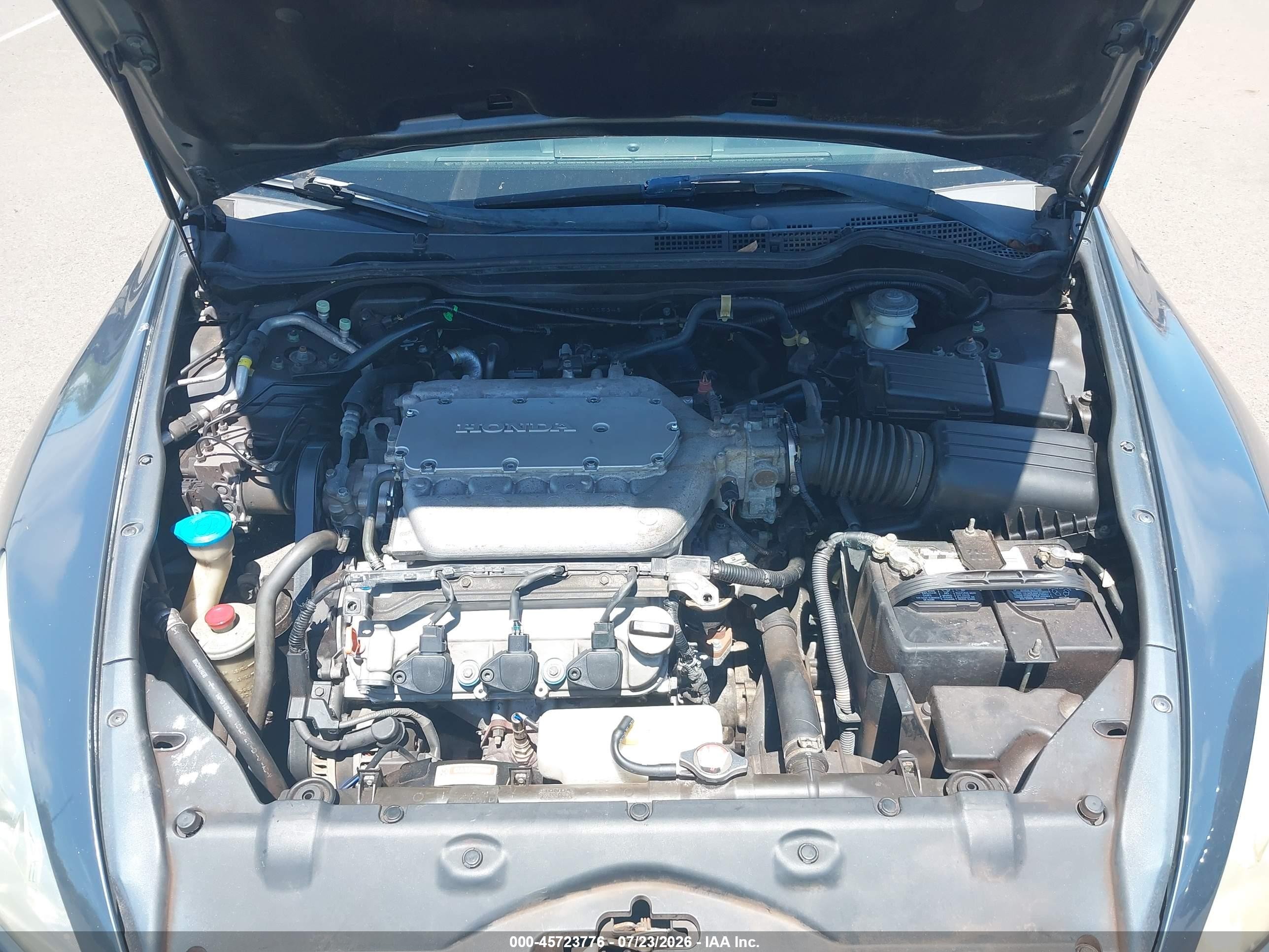 2007 Honda Accord 3.0 Ex Blue vin: 1HGCM82657A005346