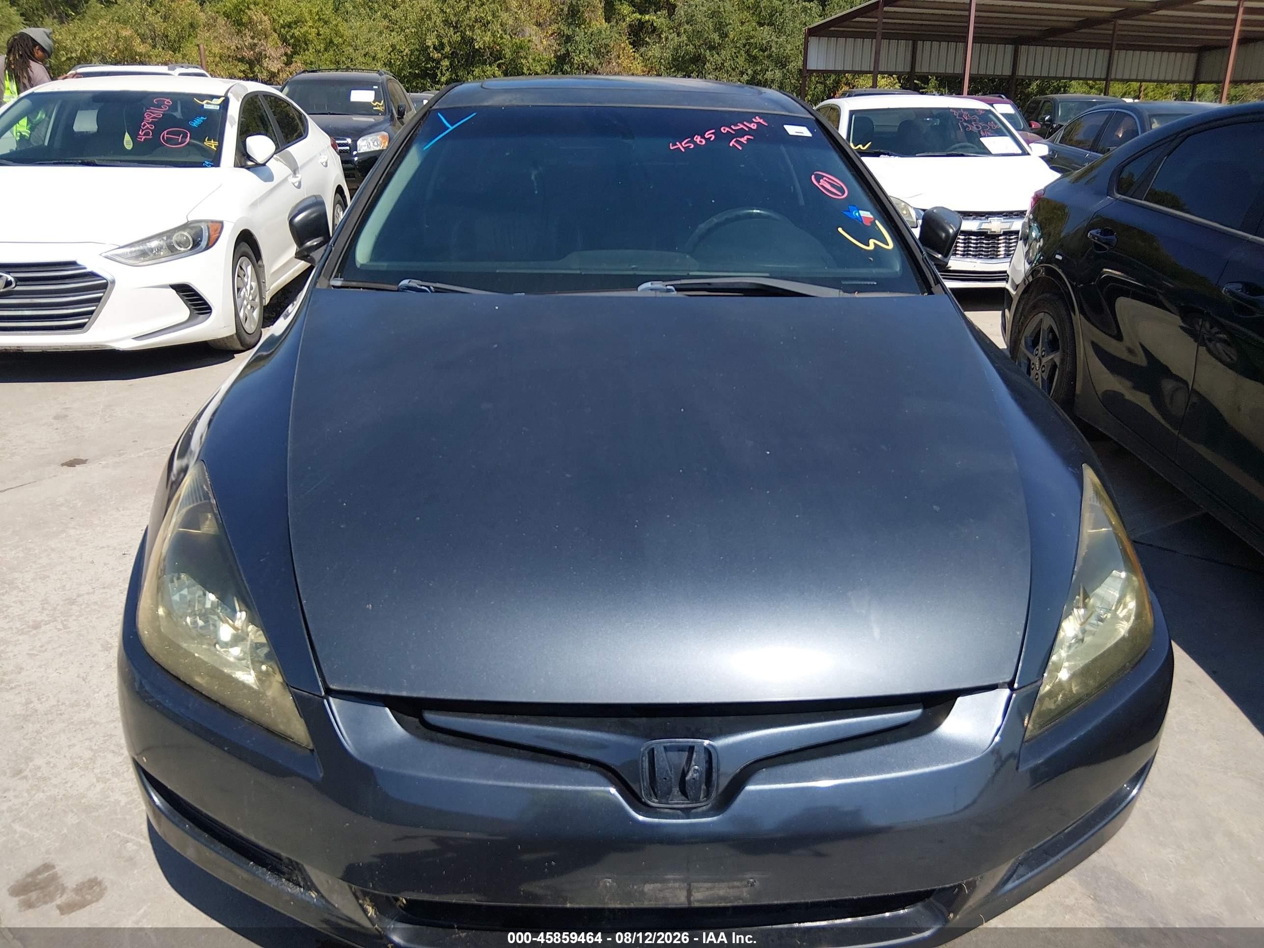 2003 Honda Accord 3.0 Ex Black vin: 1HGCM82663A014308