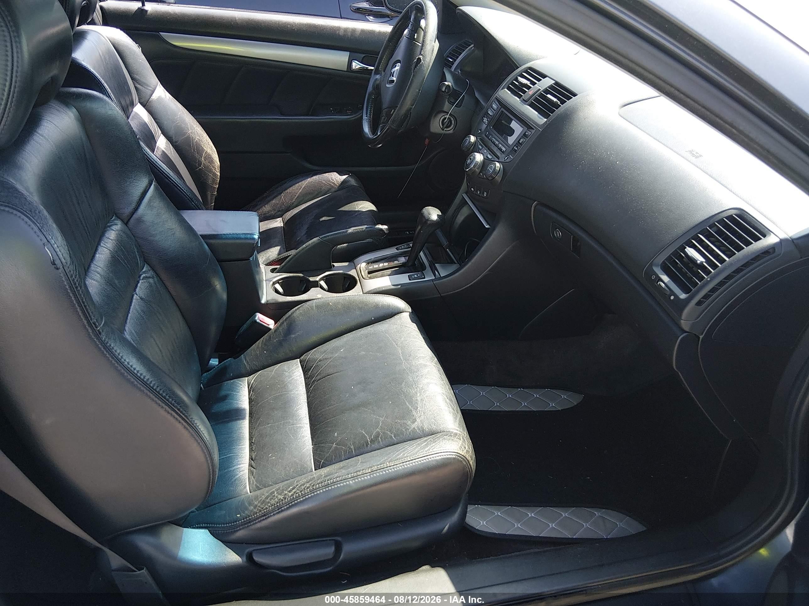 2003 Honda Accord 3.0 Ex Black vin: 1HGCM82663A014308