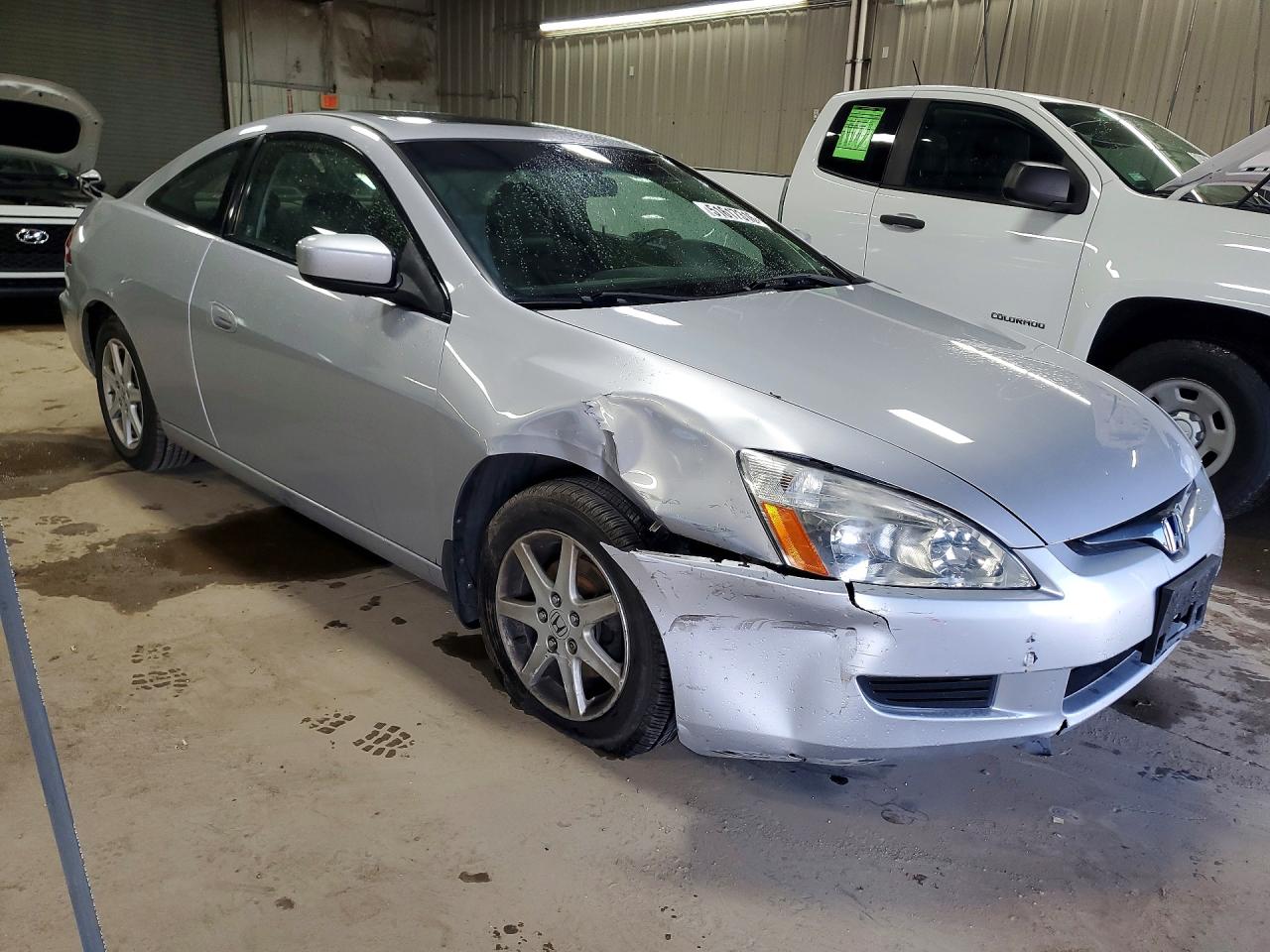 2003 Honda Accord Ex Silver vin: 1HGCM82663A022733
