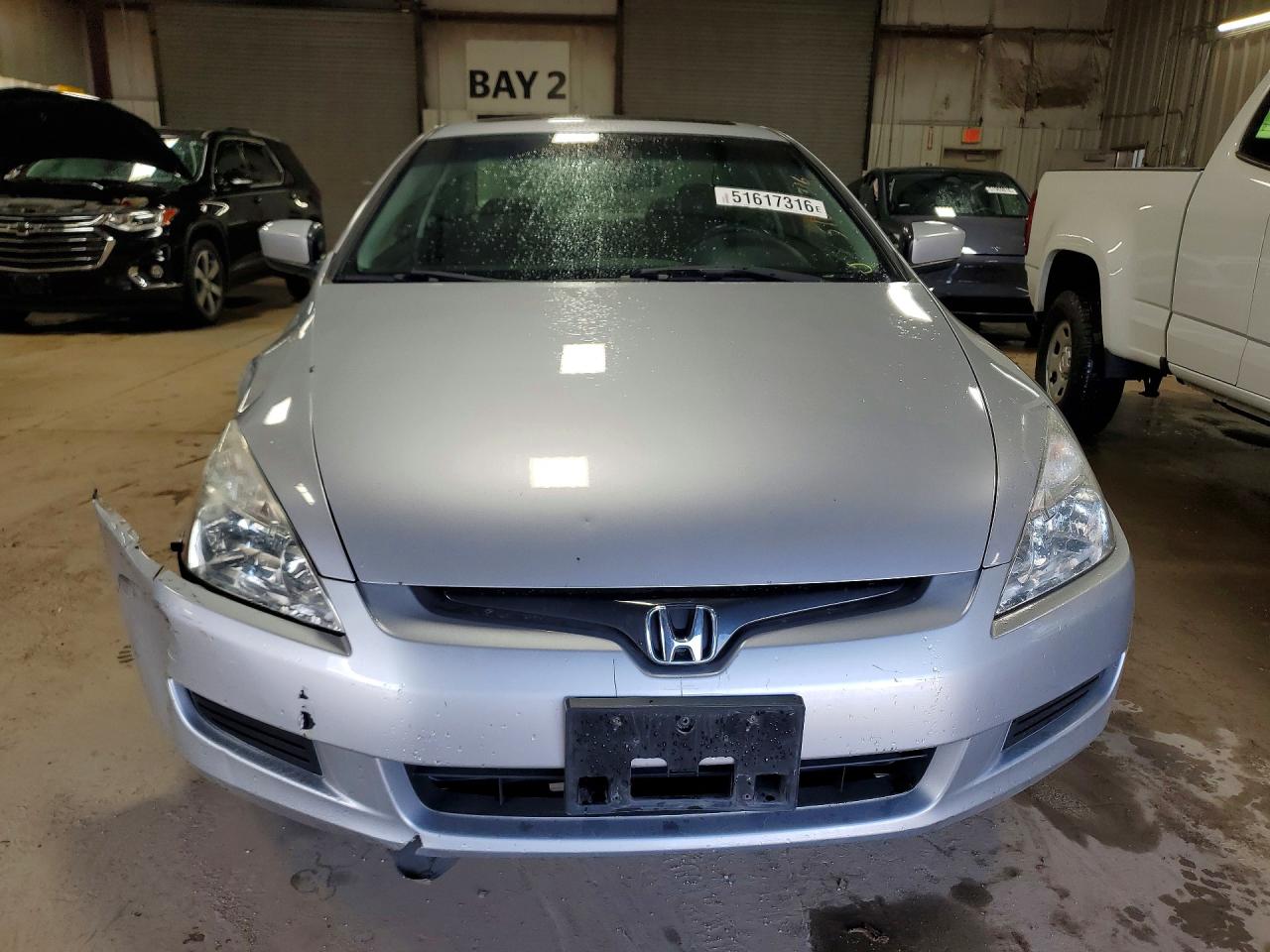 2003 Honda Accord Ex Silver vin: 1HGCM82663A022733