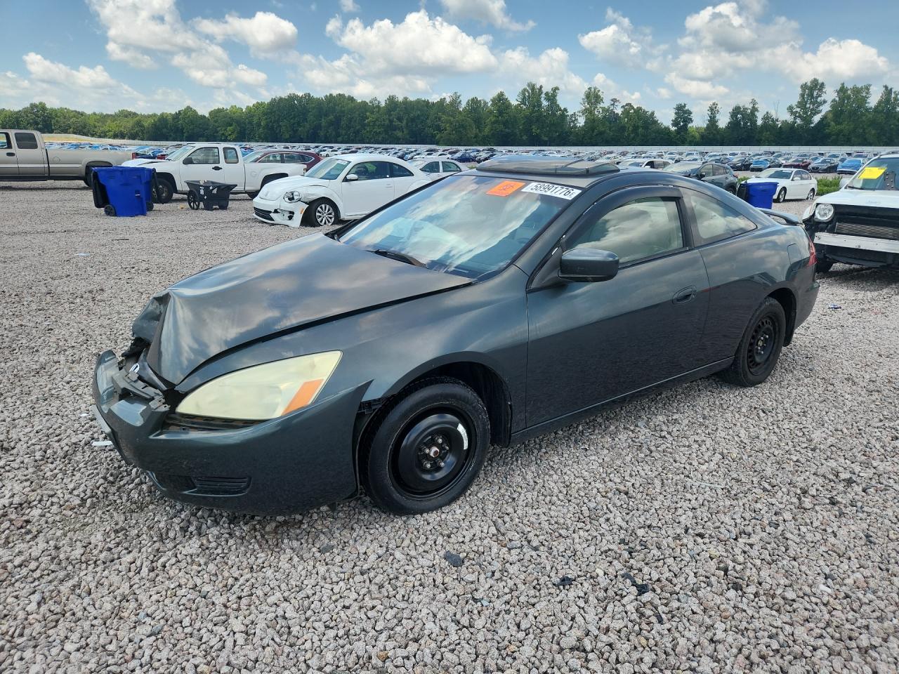 2004 Honda Accord Ex Серый vin: 1HGCM82664A006288