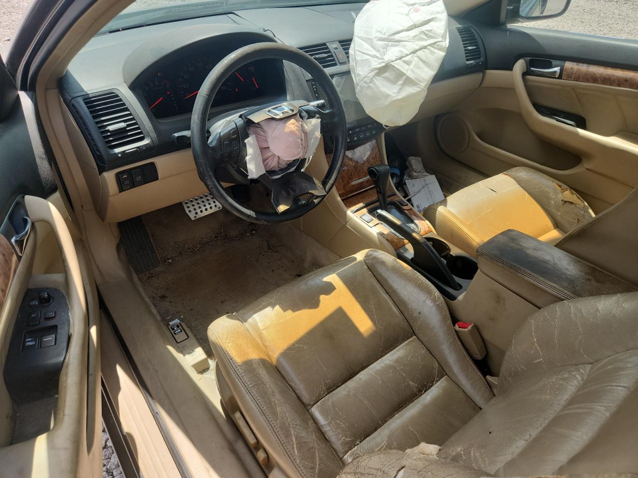 2004 Honda Accord Ex Gray vin: 1HGCM82664A006288