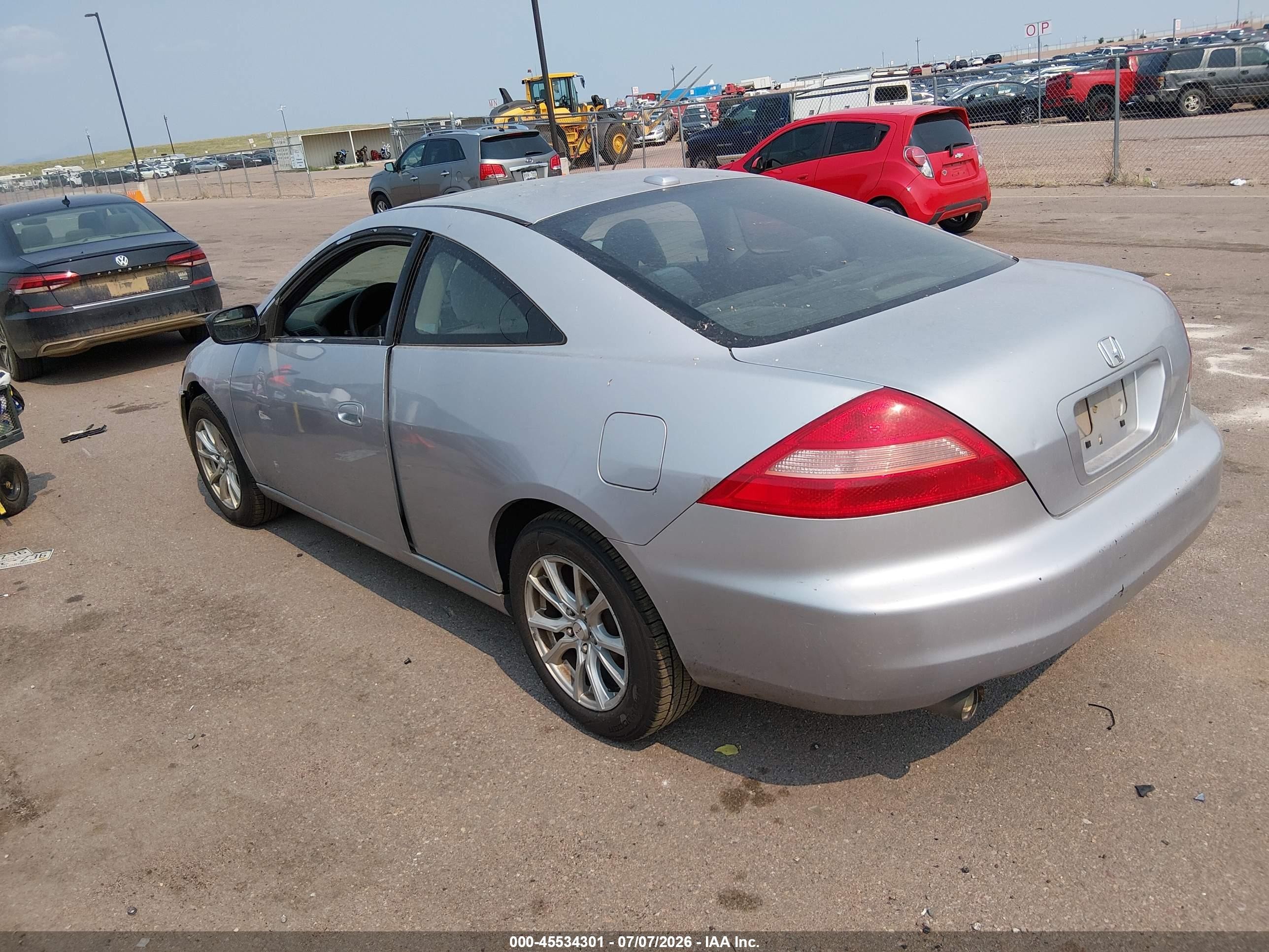 2004 Honda Accord 3.0 Ex Серебряный vin: 1HGCM82664A015671